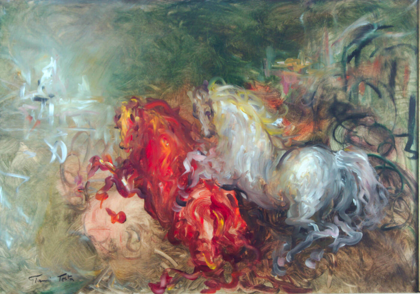 GIANNI TESTA - 'Cavalli rampanti' 