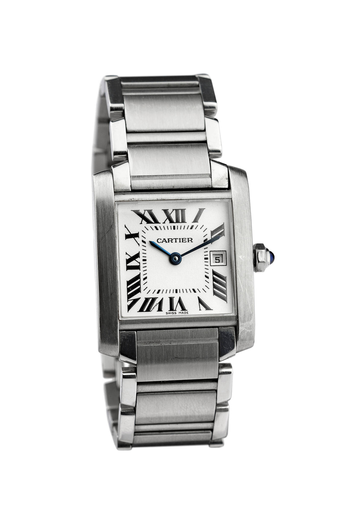 CARTIER - Mod. 'Tank Francaise', ref.2465, serie recente