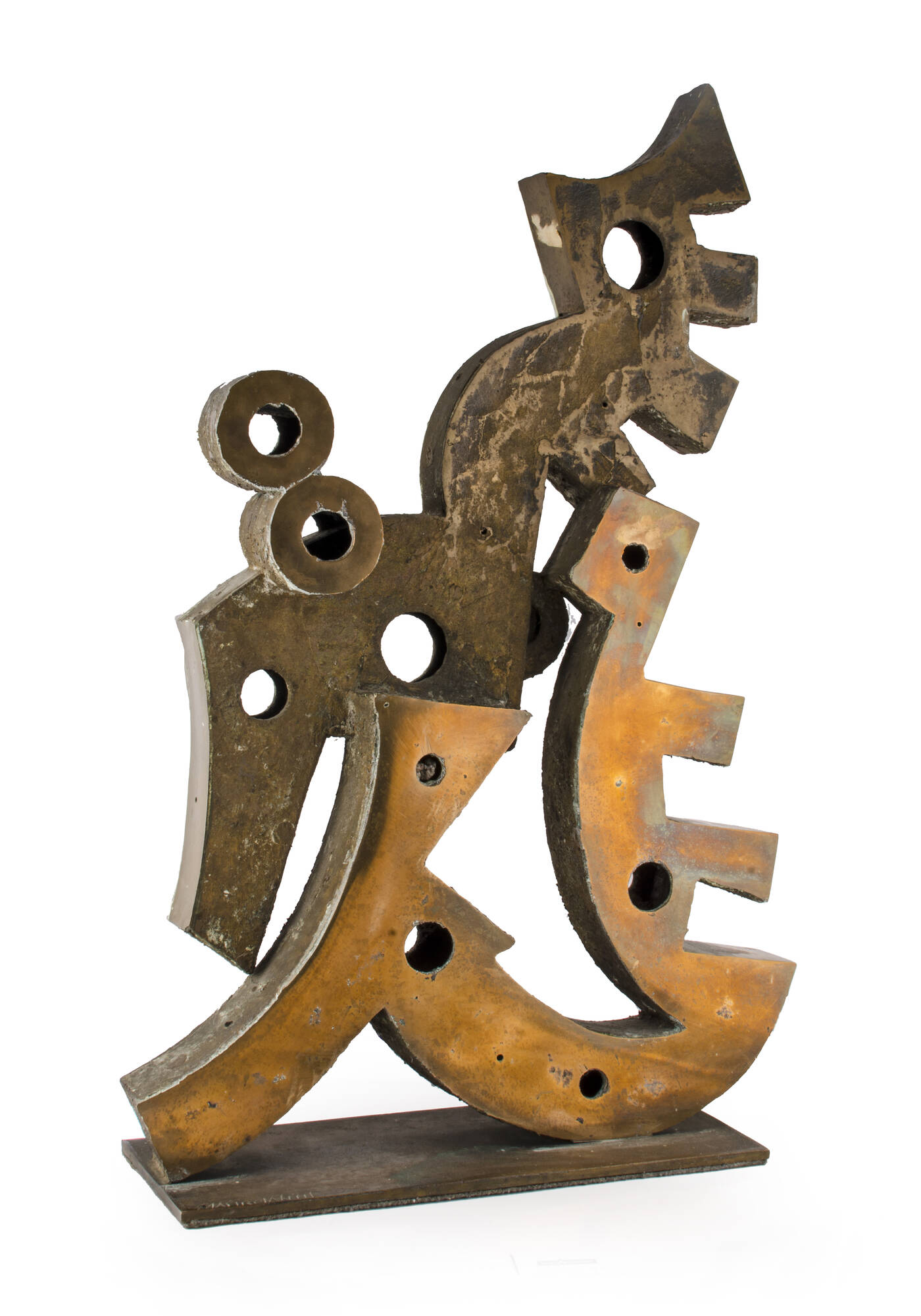 UMBERTO MASTROIANNI - 'Figure rampanti'  