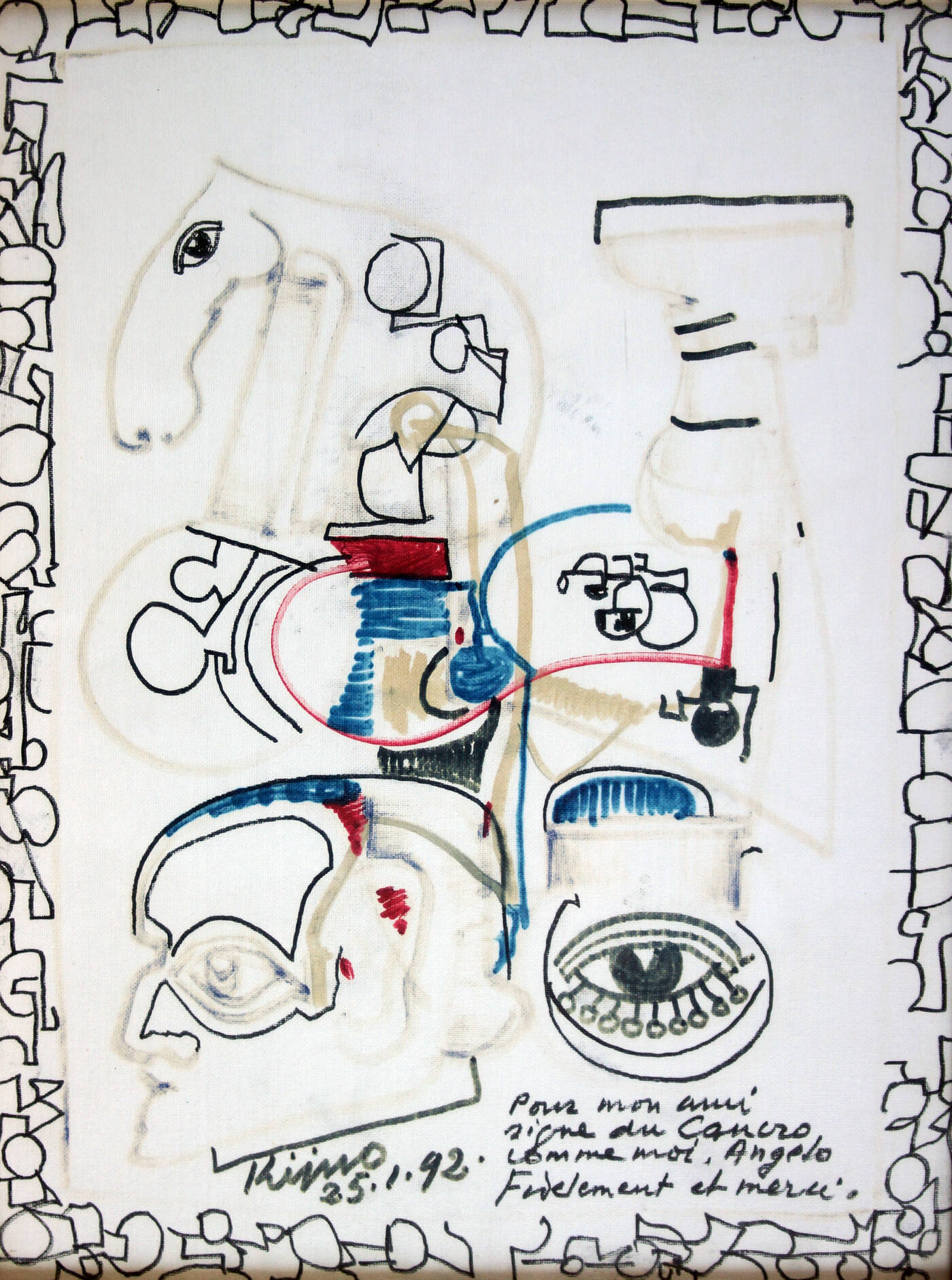 LADISLAS KIJNO - 'Senza titolo'