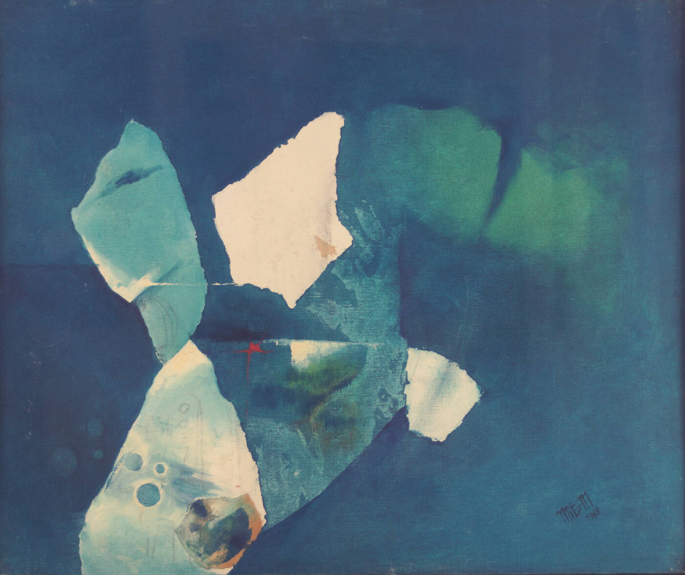 MITSUO MIYAHARA - 'Pensiero marino' 1969