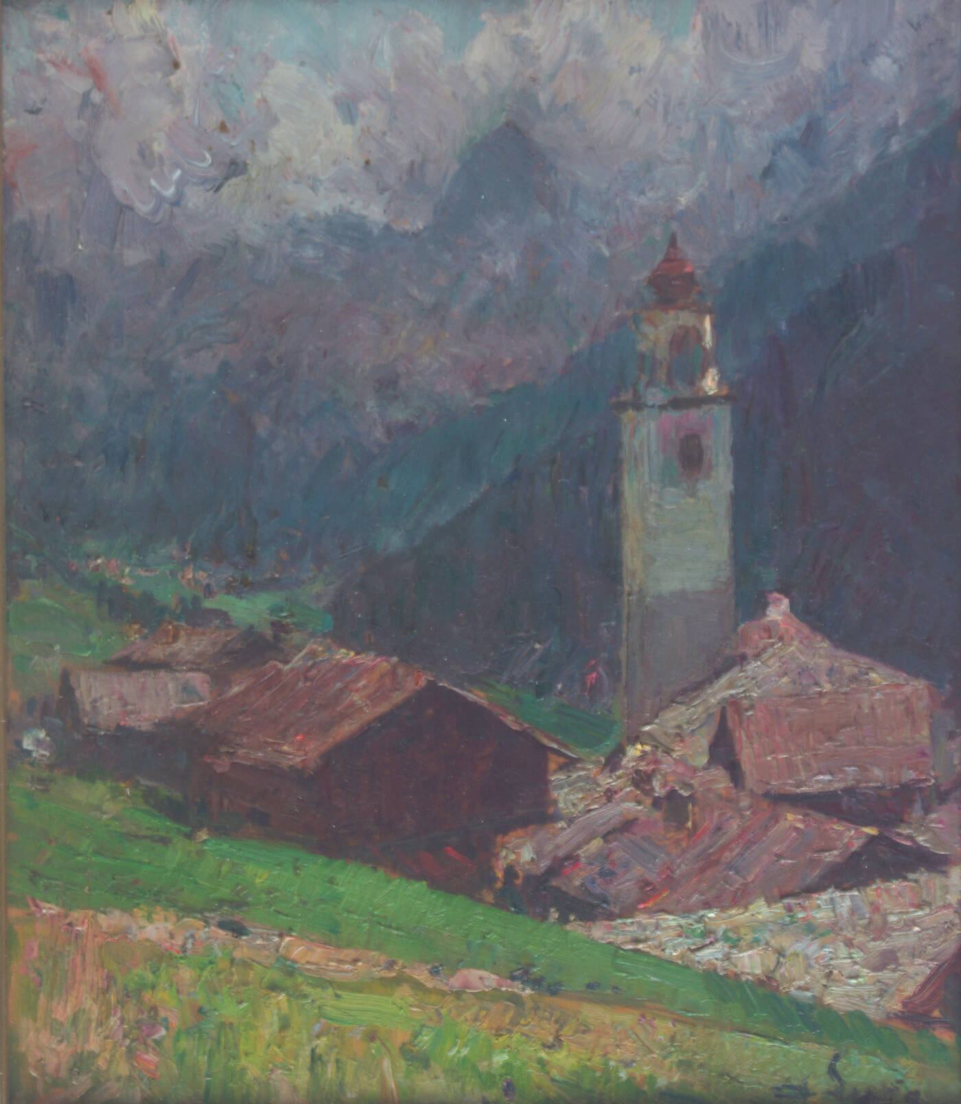 ALESSANDRO LUPO - 'Borgo montano'<br>