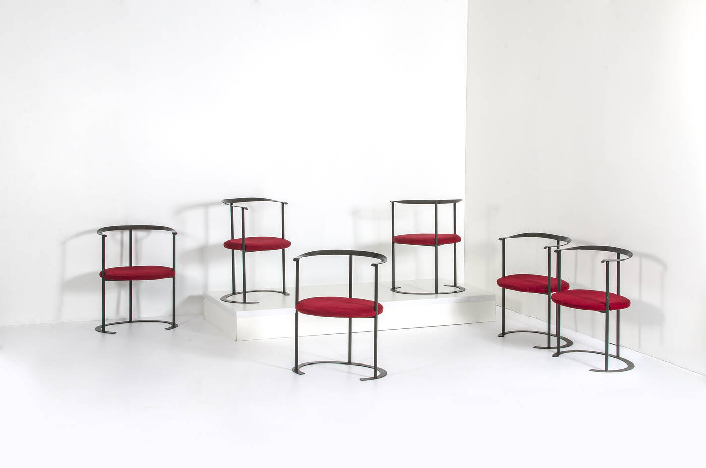 LUIGI CACCIA DOMINIONI - Sei sedie mod. Catilina