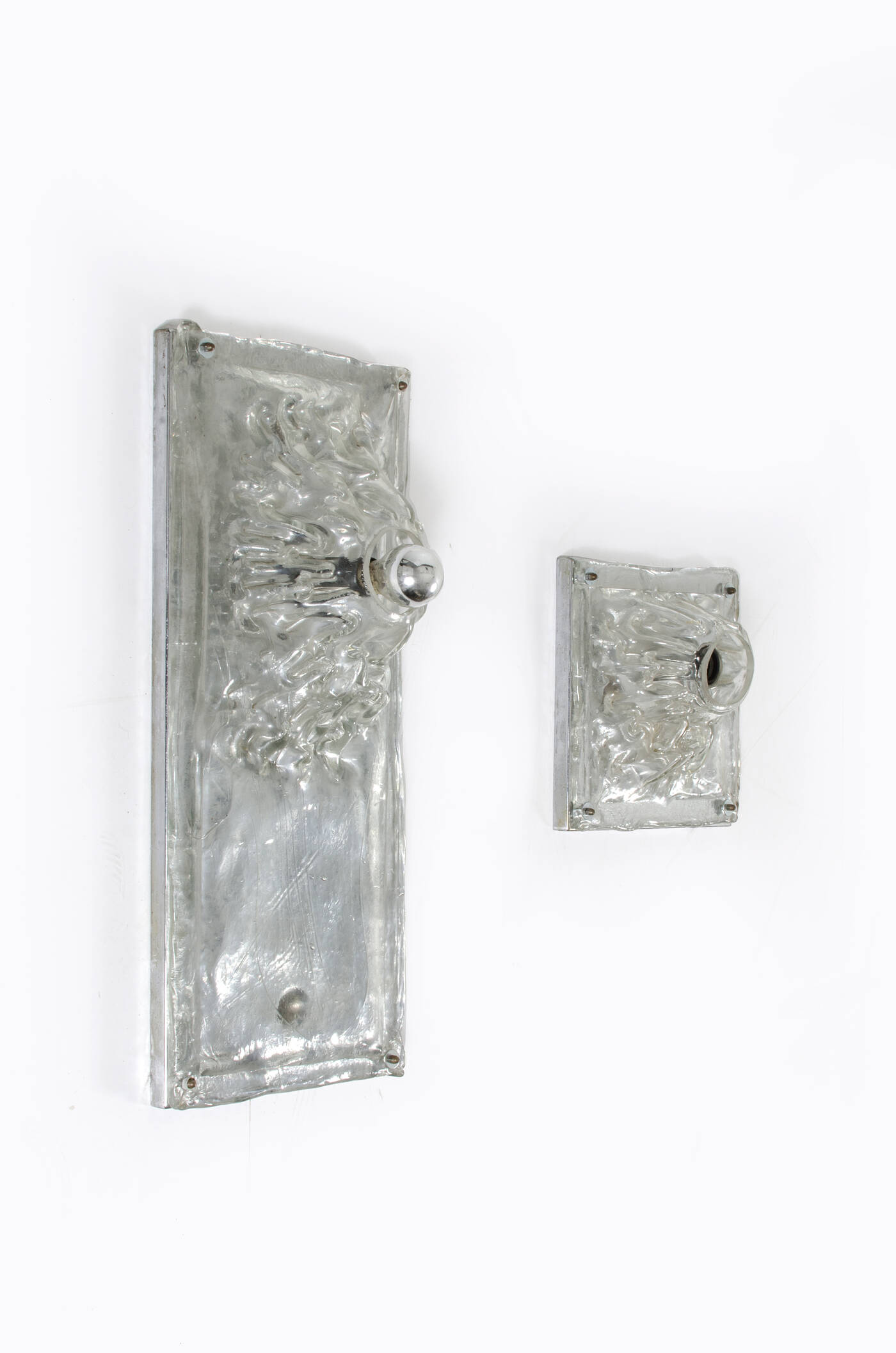 ANGELO BROTTO - Due lampade a parete mod. Polifemo