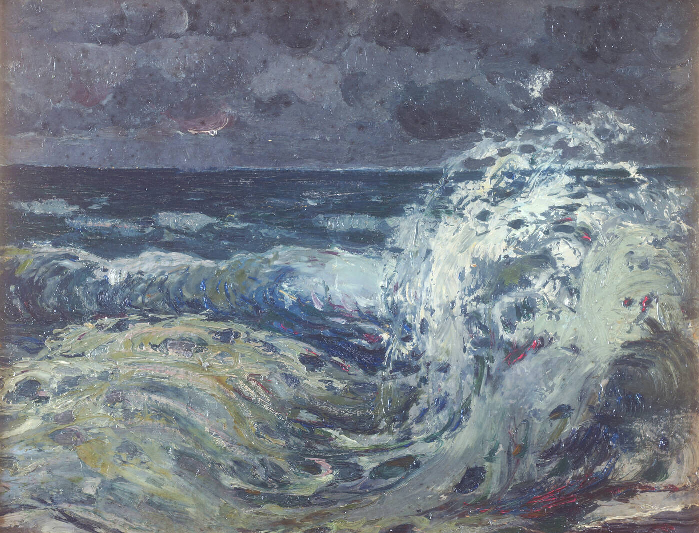 METELLO MERLO - 'Tempesta sul mare' 