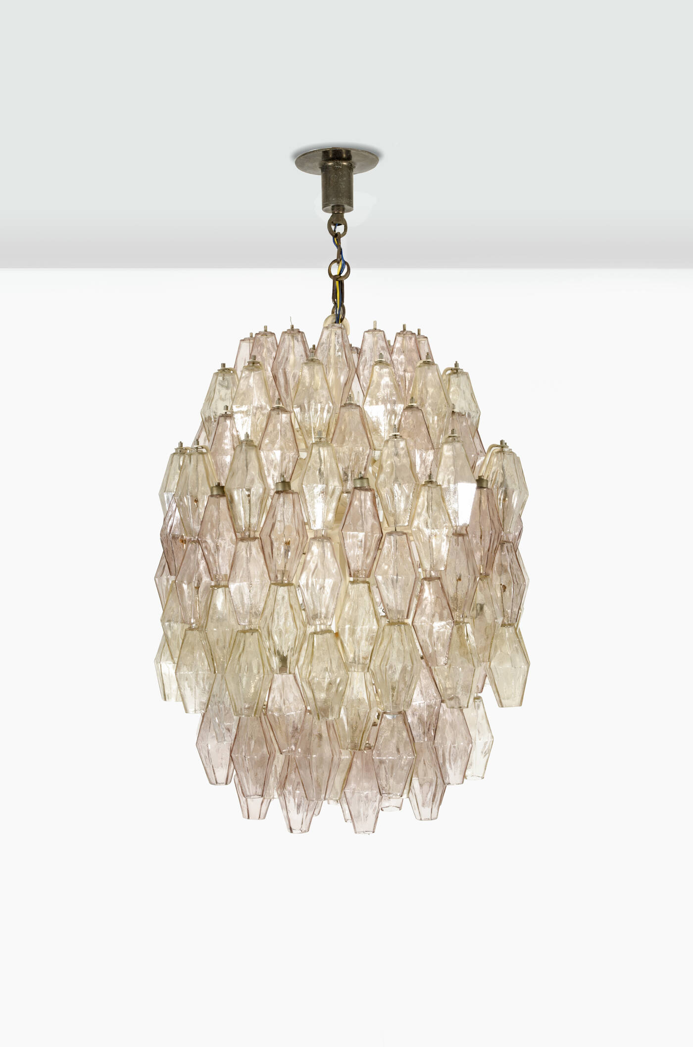 VENINI - Lampadario della serie poliedri