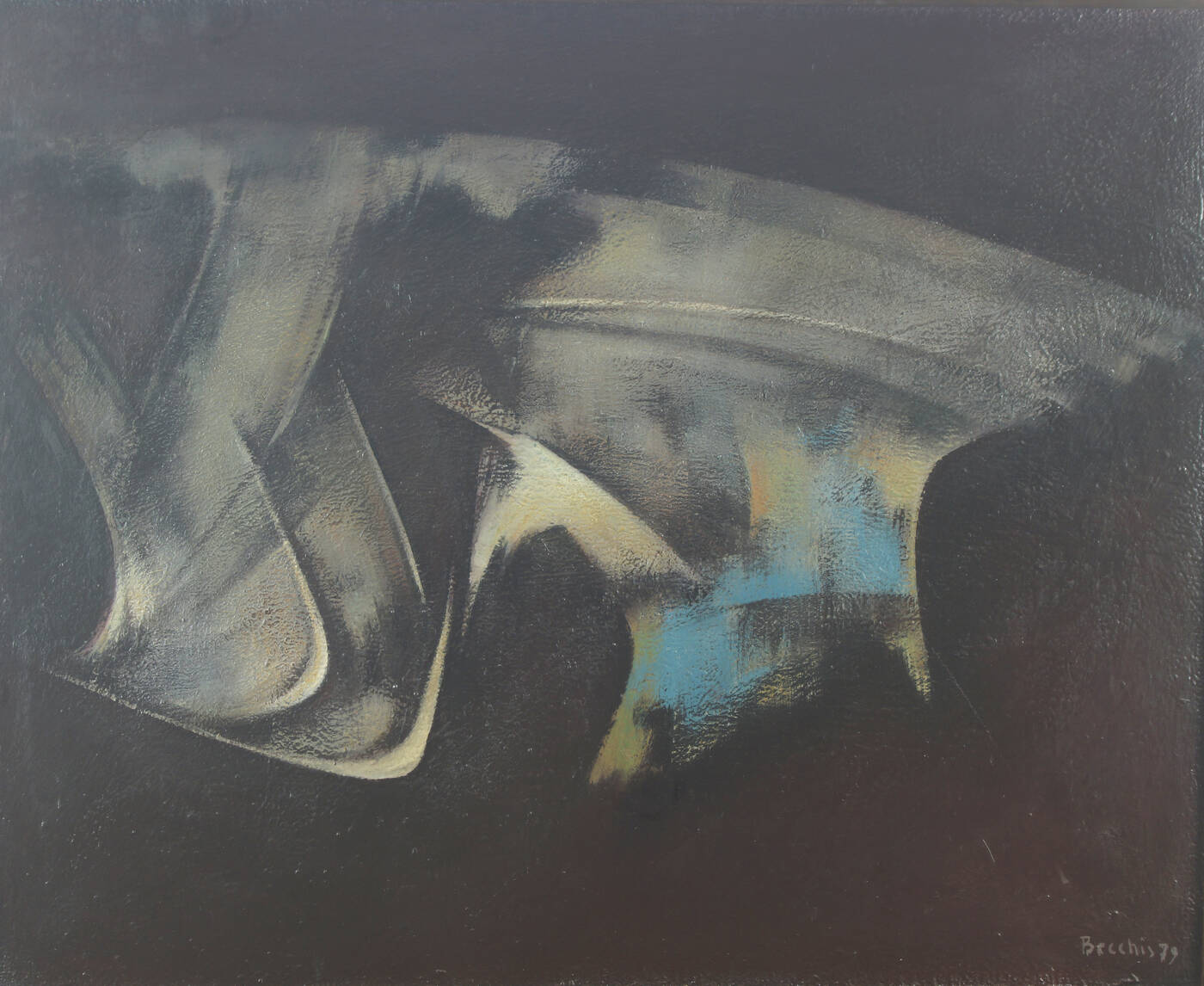 MARIO BECCHIS - 'Composizione' 1979