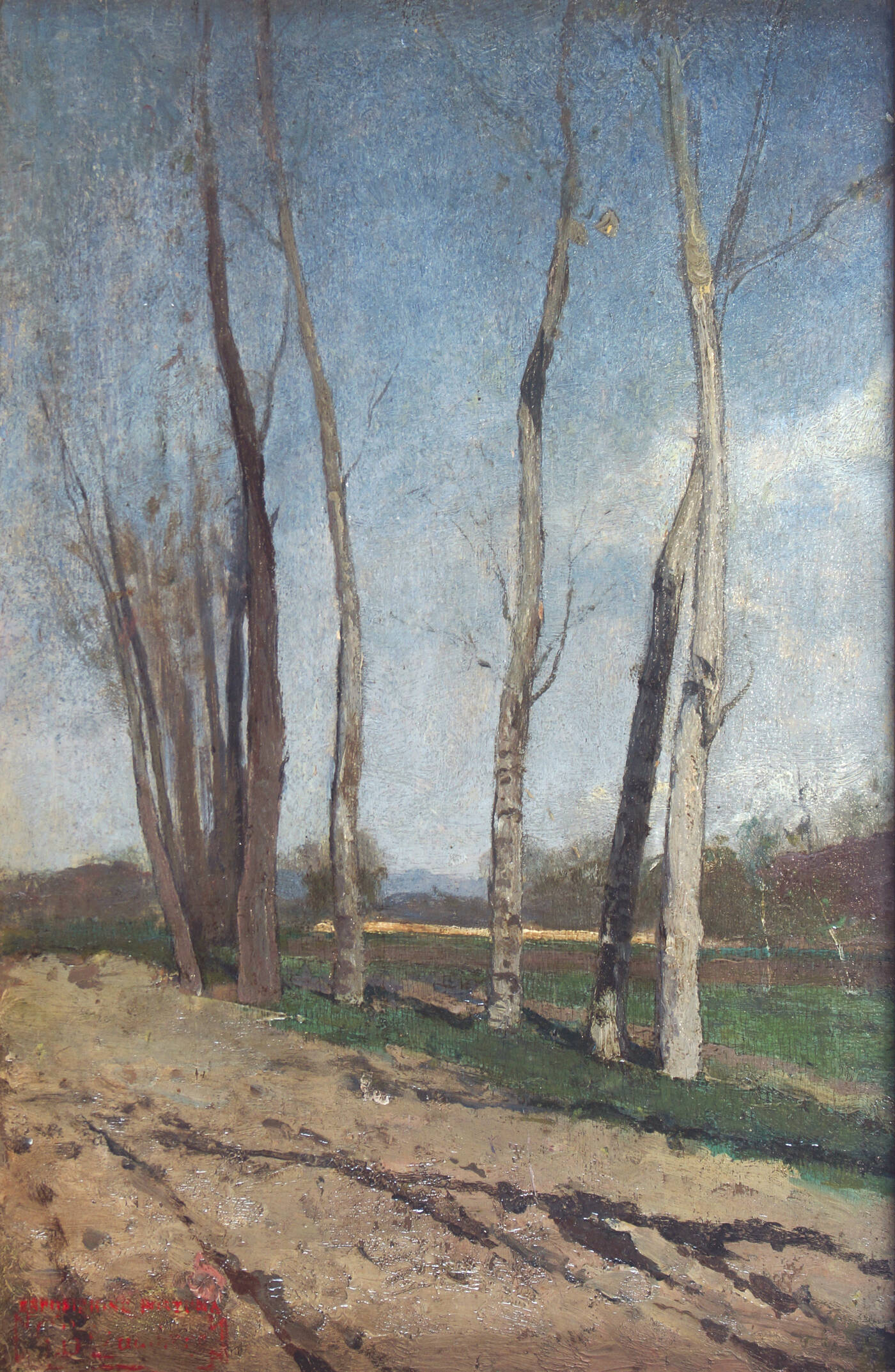 GIOVANNI BATTISTA QUADRONE - 'Paesaggio autunnale'