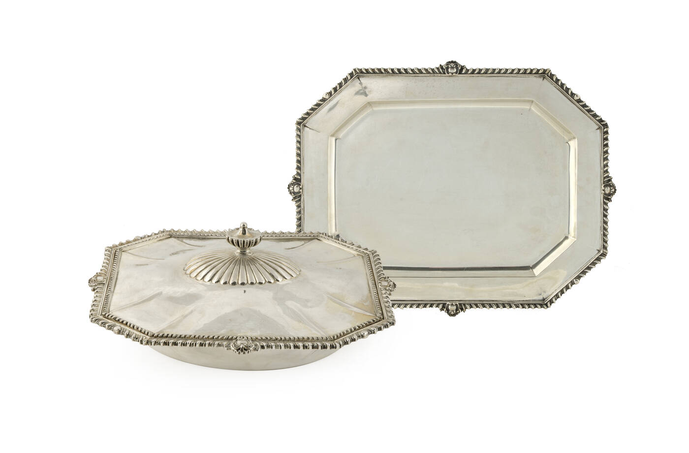 CENTROTAVOLA IN ARGENTO