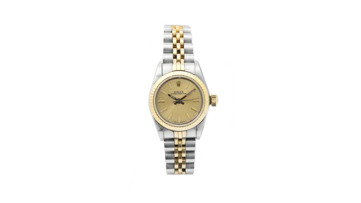 ROLEX - Oyster Perpetual, ref. 67000, misura lady, anni '90
