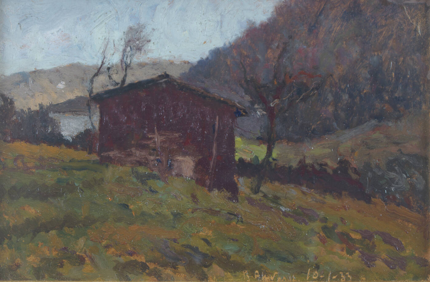 BENEDETTO GHIVARELLO - 'Case in collina' 10.1.33