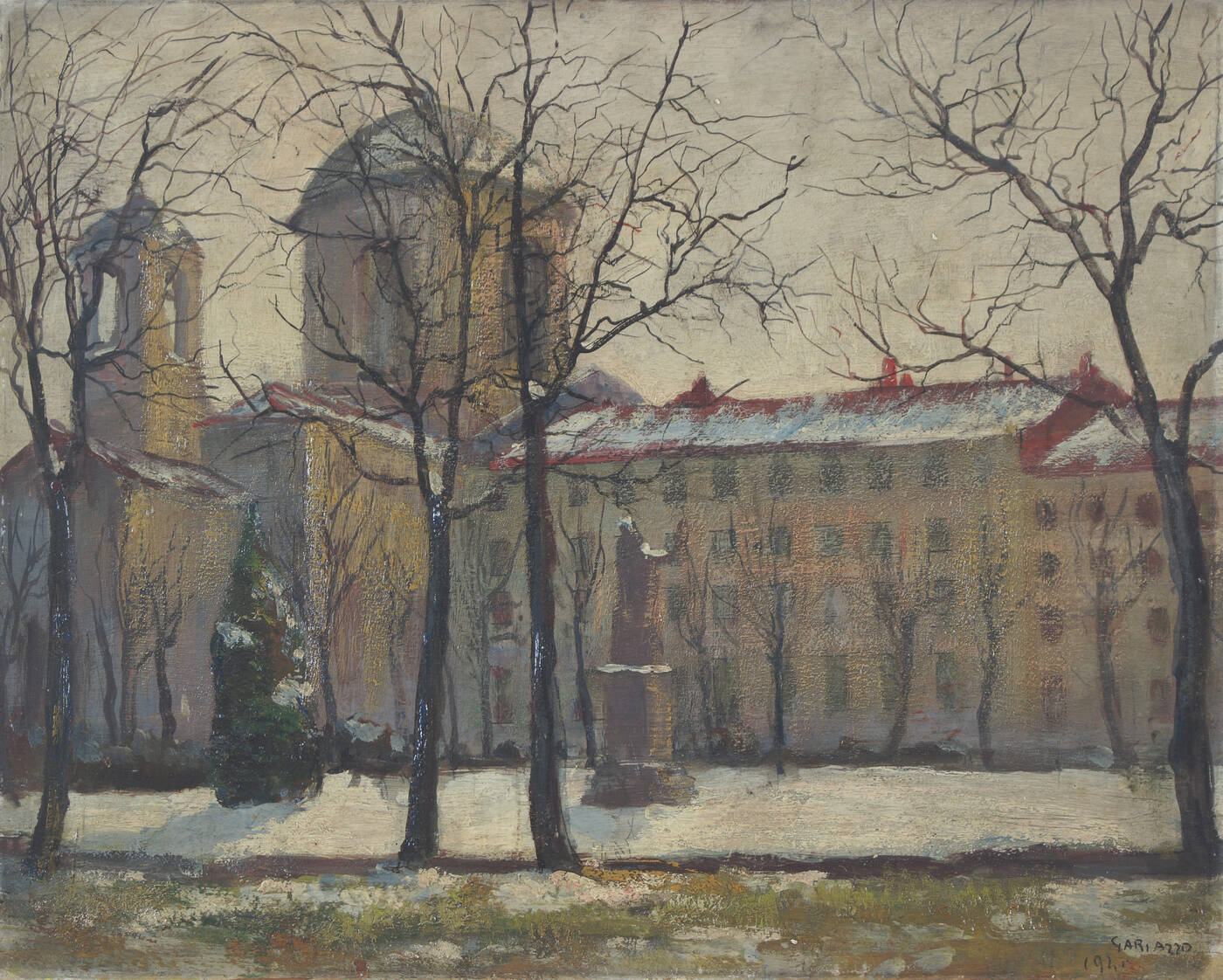 PIER ANTONIO GARIAZZO - 'Giardini Cavour' 1941