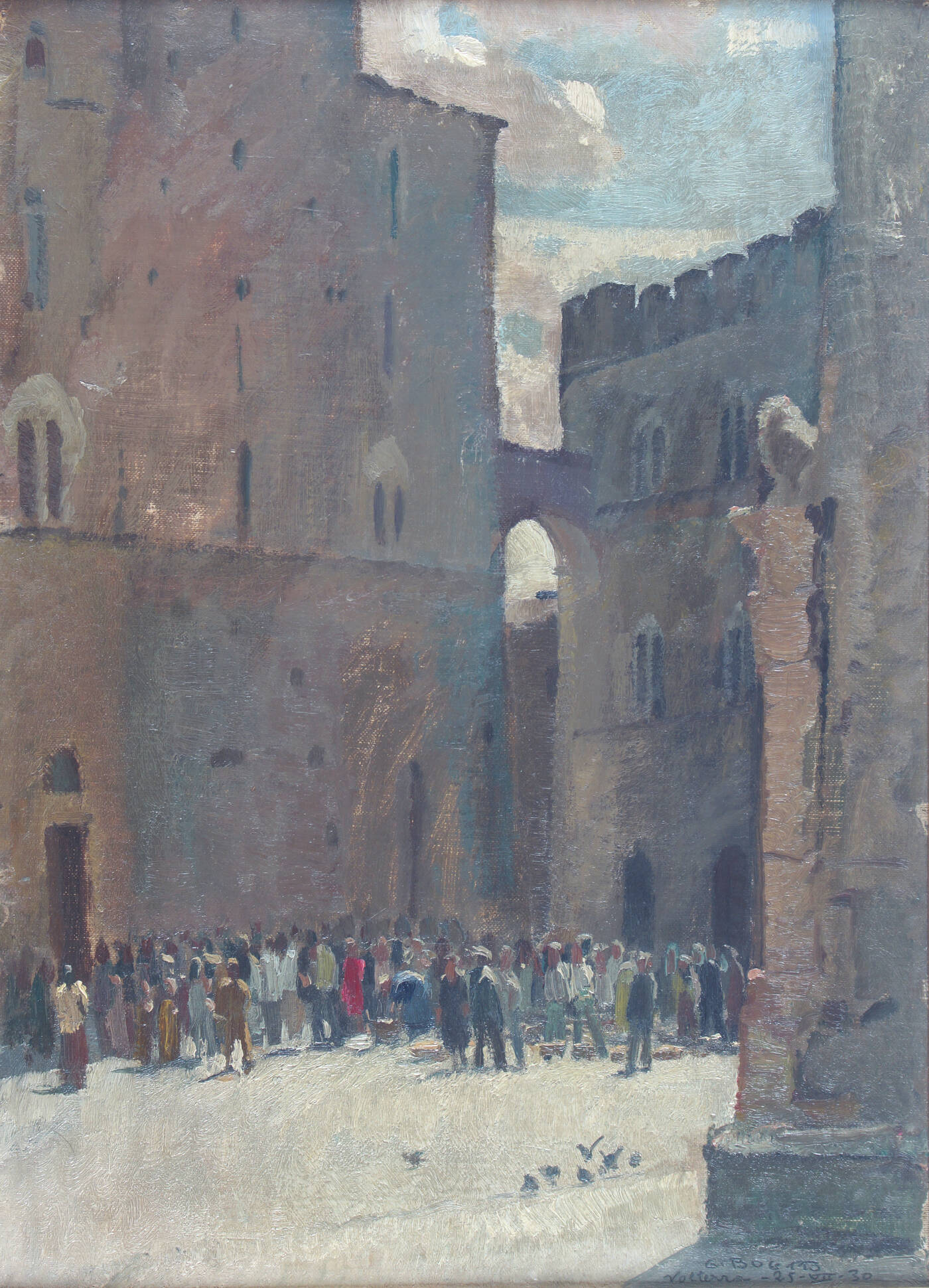 GIULIO BOETTO - 'Volterra' 25-VII-30