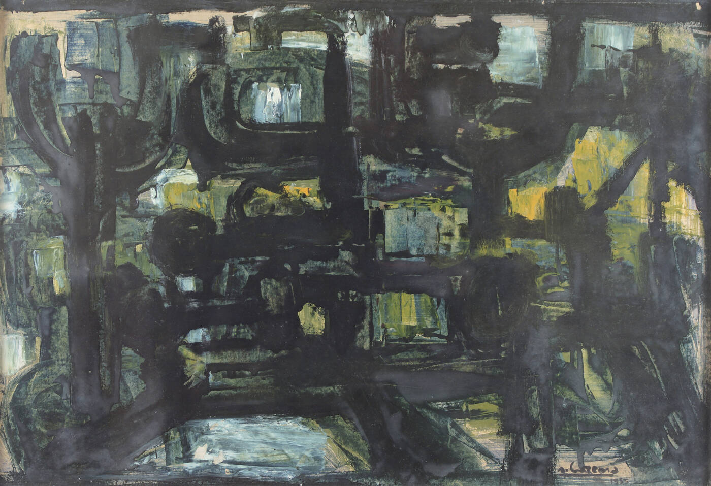 ANTONIO CARENA - 'Senza titolo' 1955