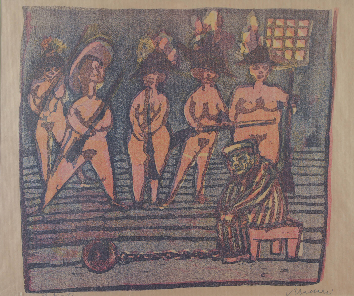 MINO MACCARI - 'Sogno di galeotto'