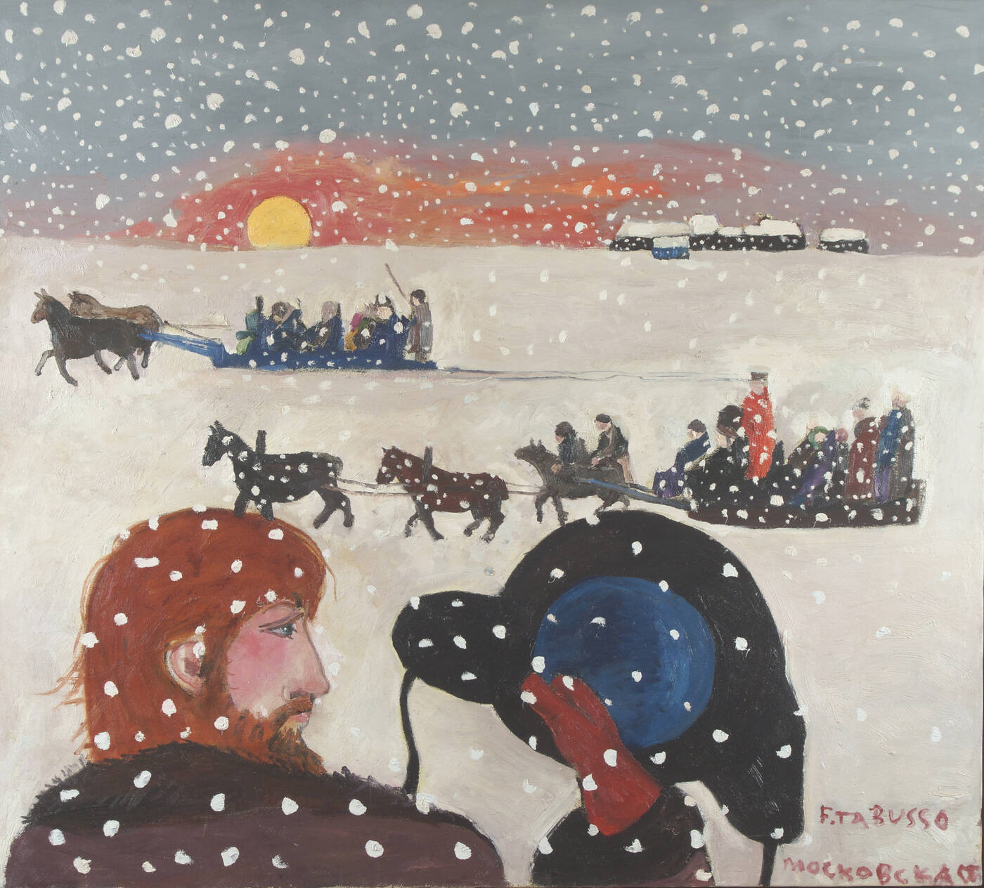 FRANCESCO TABUSSO - 'Mockobckar (Racconto russo con troika)'