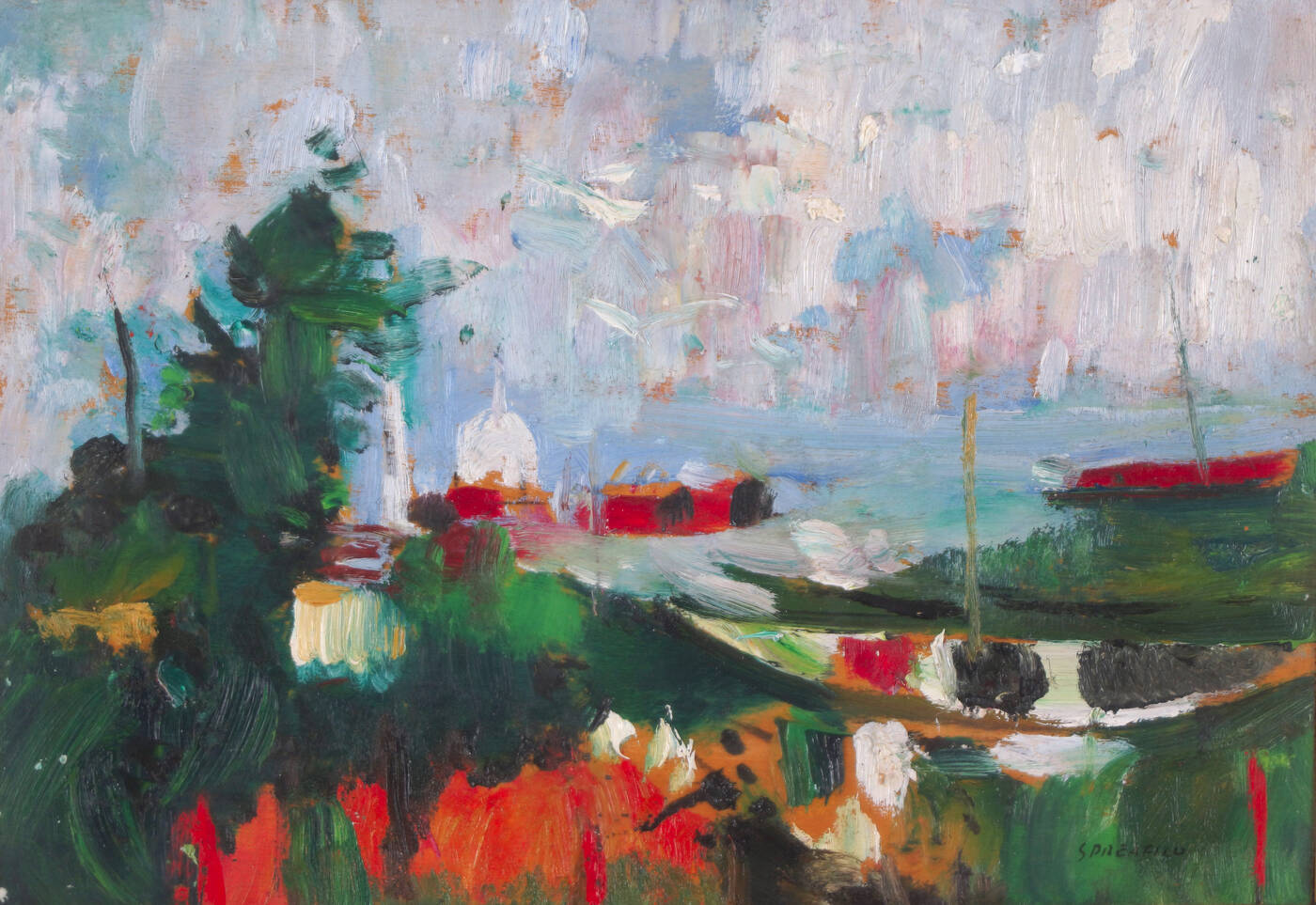 LEONARDO SPREAFICO - 'Paesaggio'