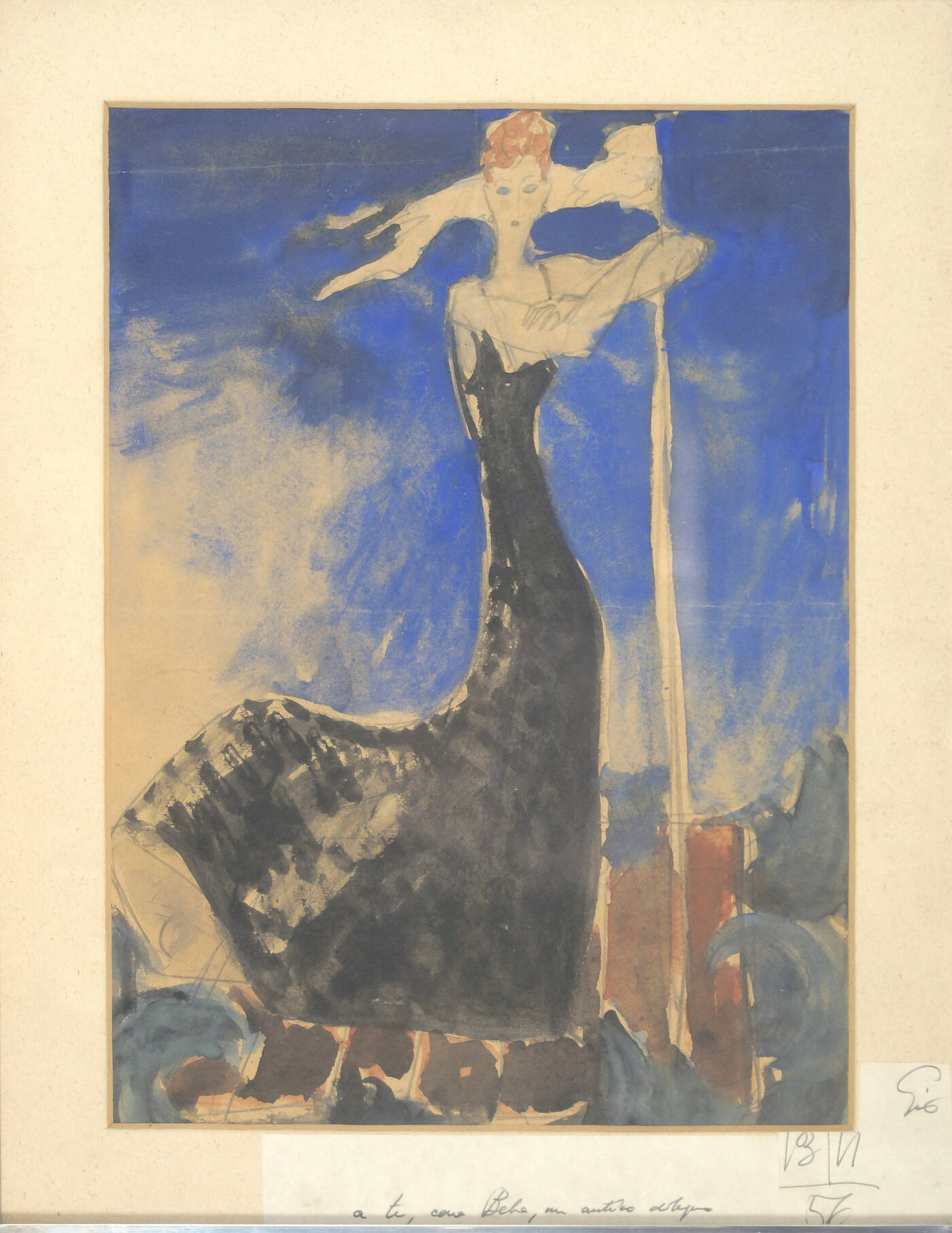 GIO PONTI - 'Ritratto di signora' 13/06/1956