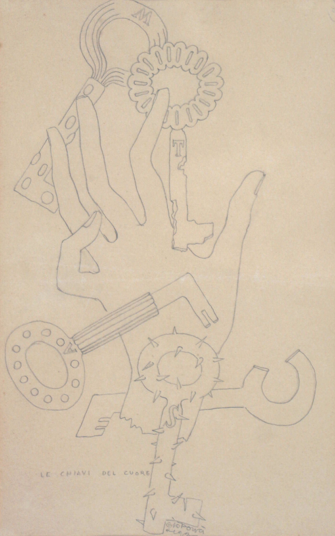 GIO PONTI - 'Le chiavi del cuore' 1935