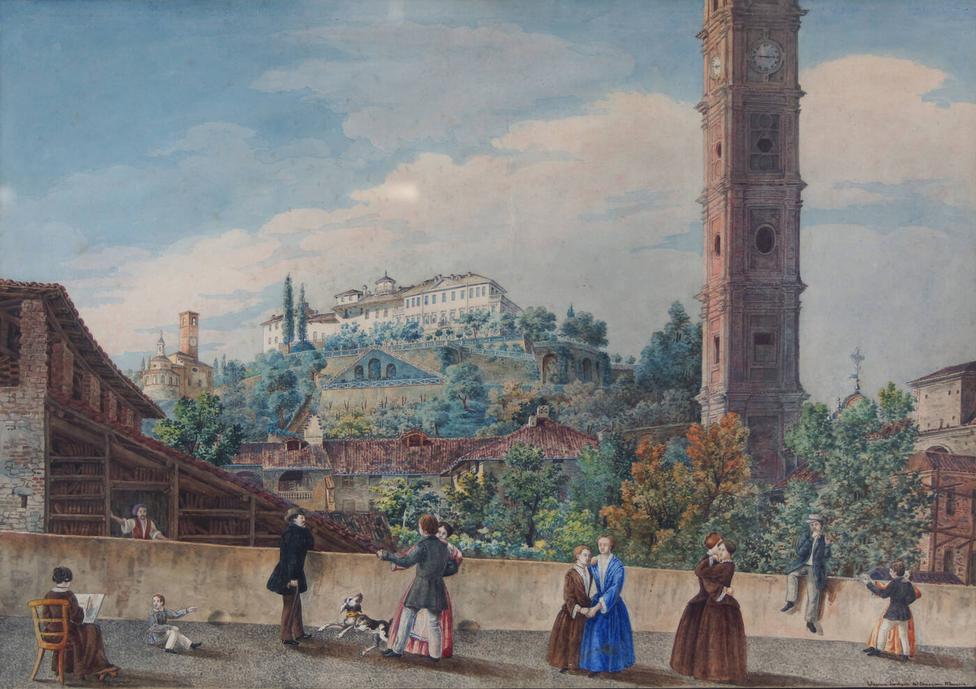 VIRGINIA LOMBARDI - 'Dal terrazzino Macario'