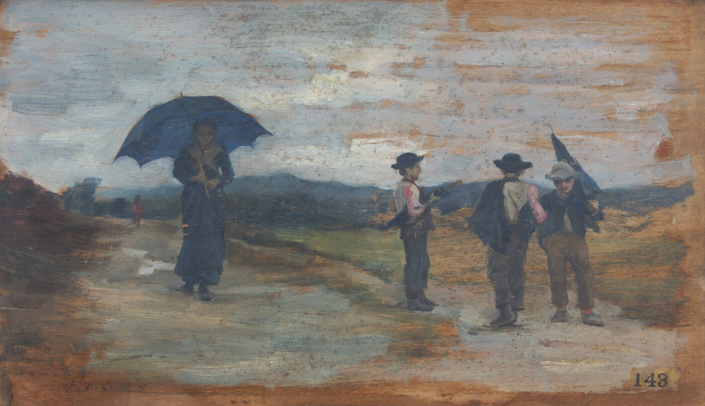 DEMETRIO COSOLA - 'Dopo la pioggia' 1887