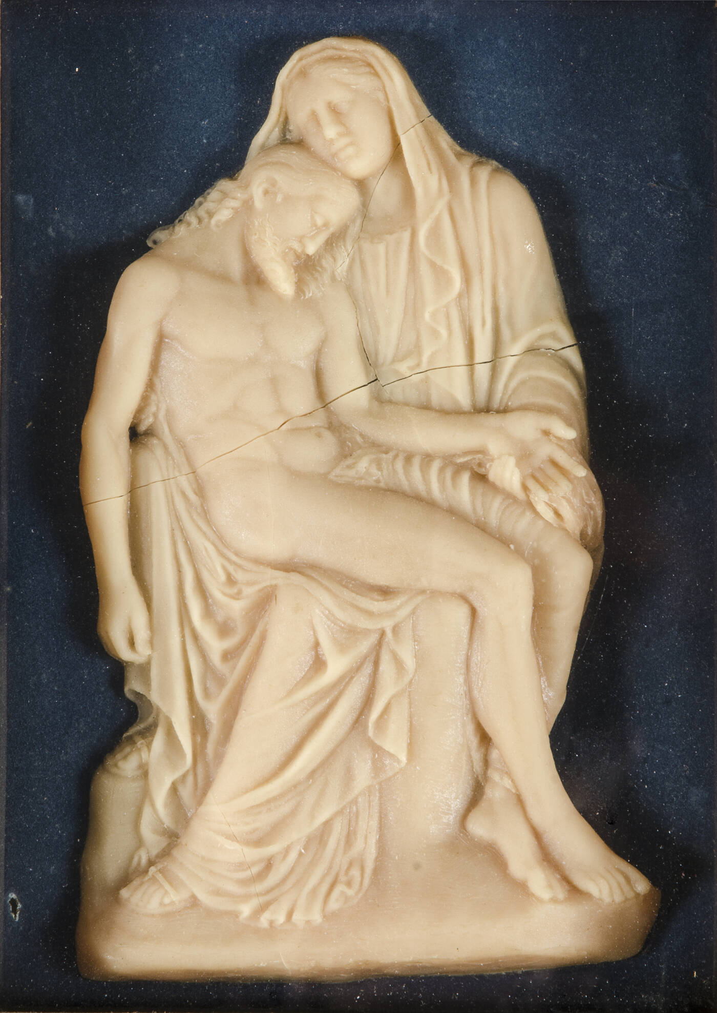 BASSORILIEVO IN CERA - 'Pietà'