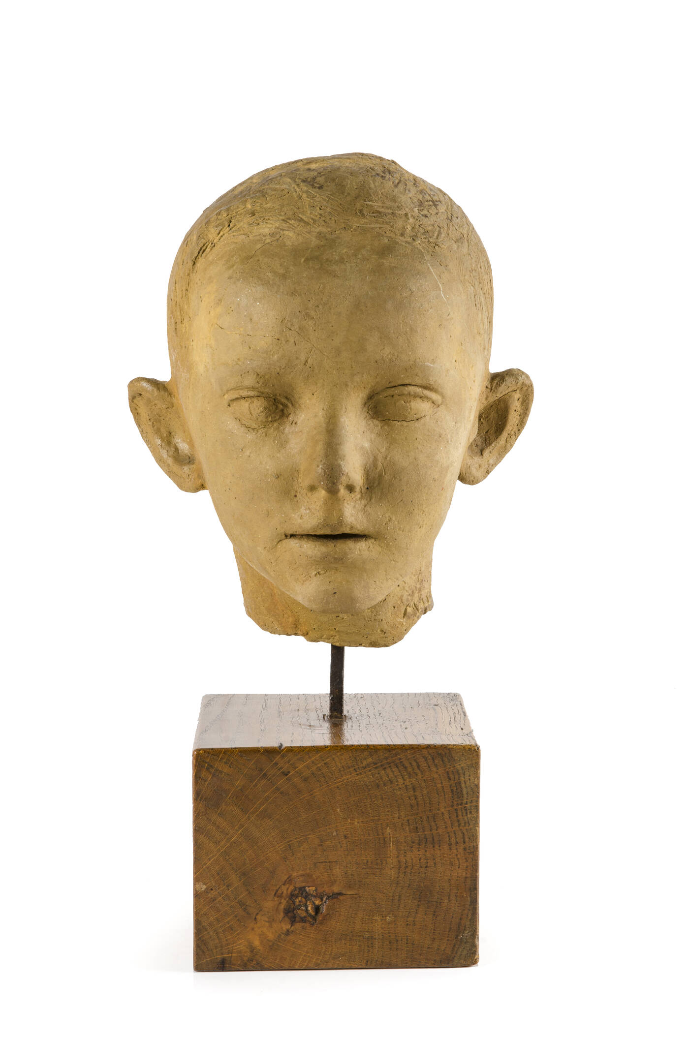 UMBERTO MASTROIANNI - 'Testa di Vittorio Vercellino bambino'