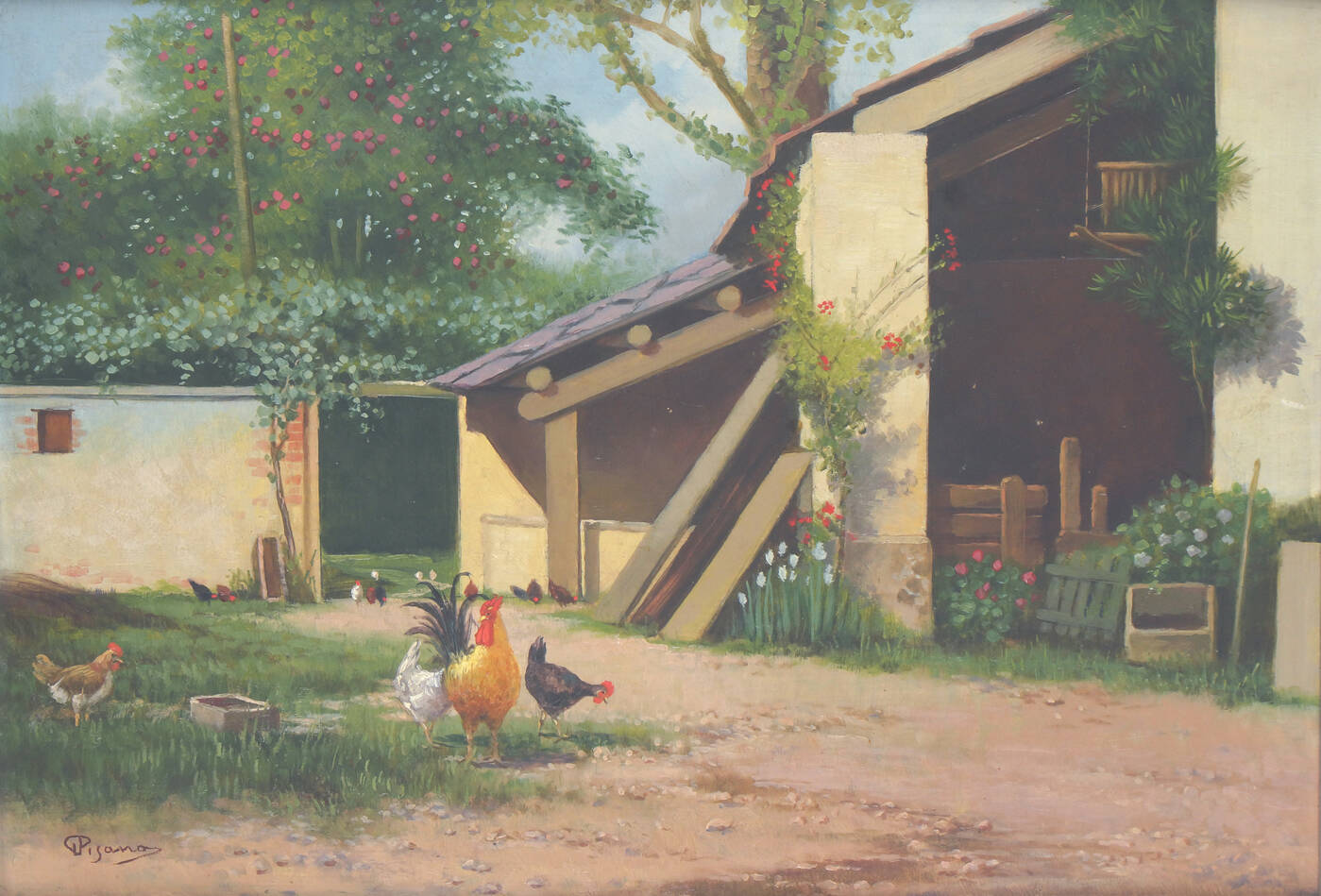 GIOVANNI PISANO - 'Cortile rustico'