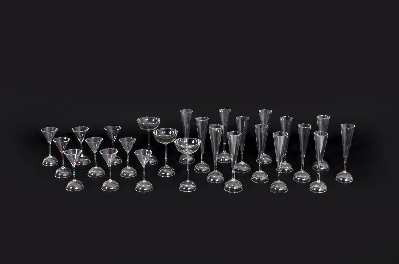 ALESSANDRO MENDINI - Bicchieri a rovescio<br>