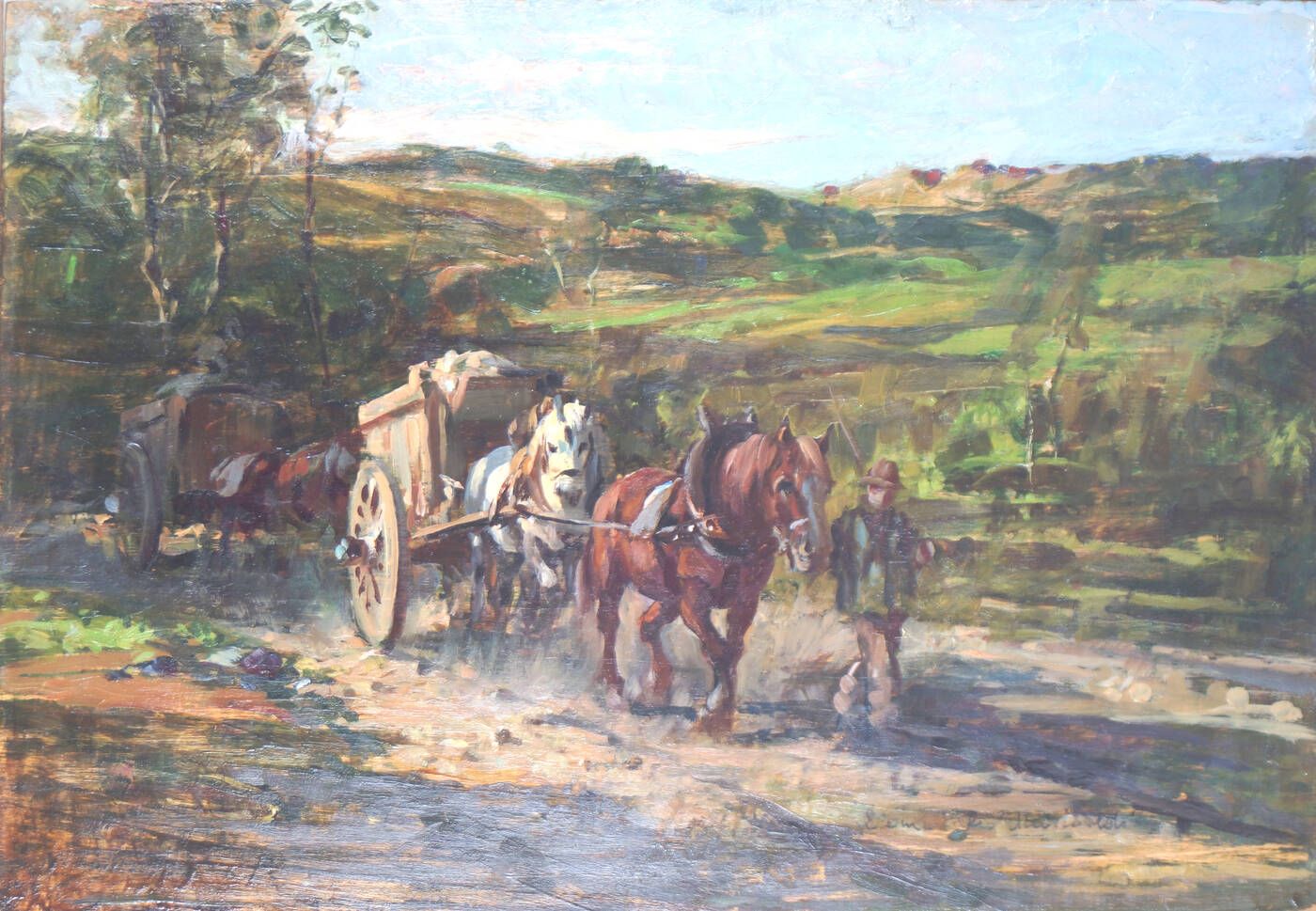 ELENA MARISALDI FALCO - 'Carretto trainato dai cavalli'