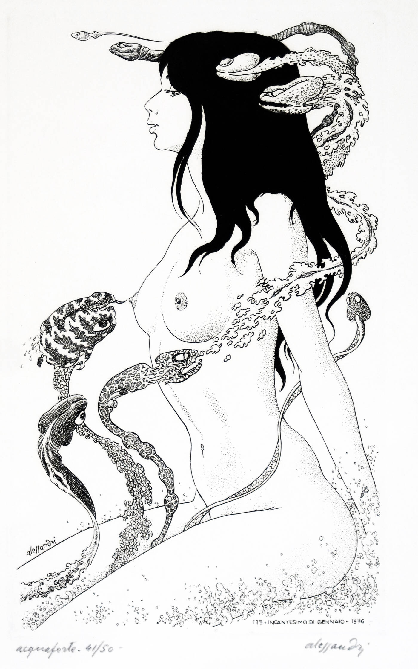 LORENZO ALESSANDRI - 'Incantesimo di gennaio' 1976