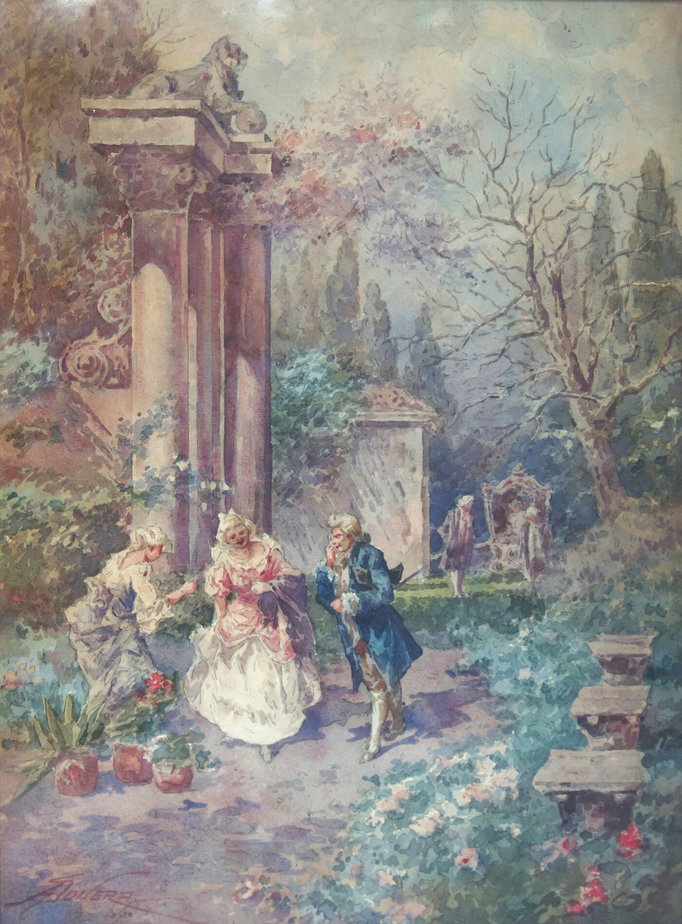 ACHILLE DOVERA - 'Nel parco'