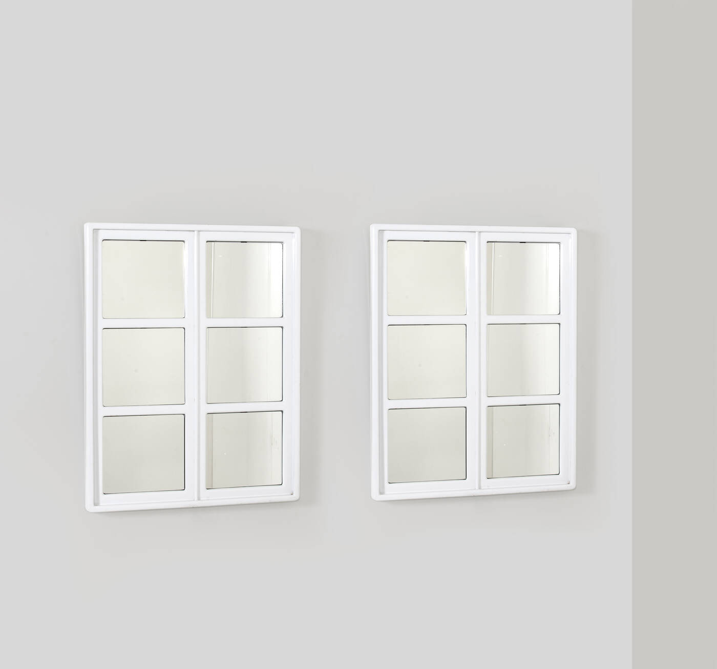 GIUSEPPE RAIMONDI A.BA.CO - Due specchi mod. Finestra