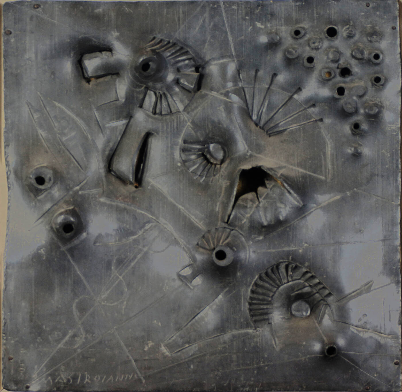 UMBERTO MASTROIANNI - 'Senza titolo'  1968-1970