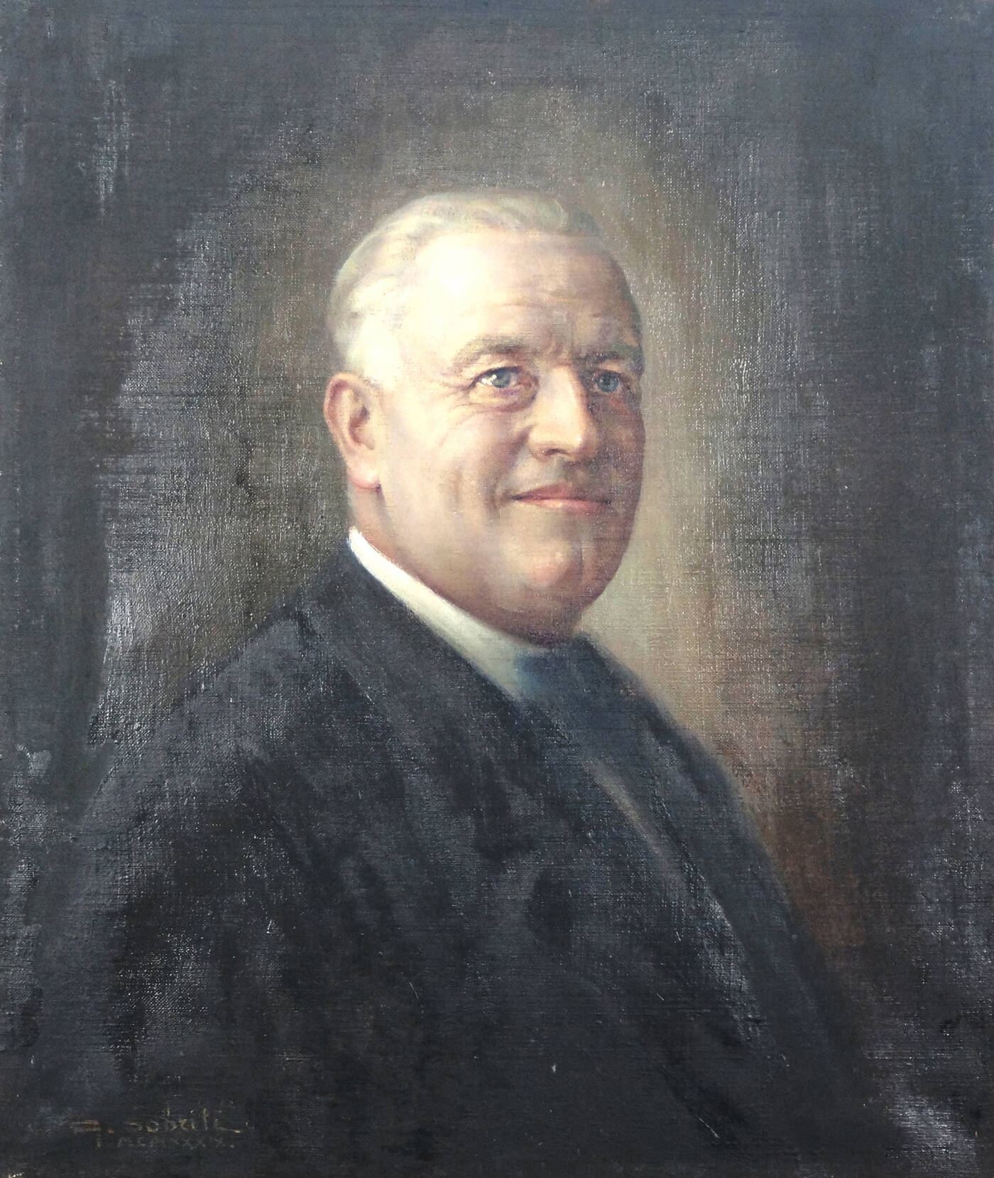 GIUSEPPE SOBRILE - 'Ritratto di Andrea Remmert' 1939