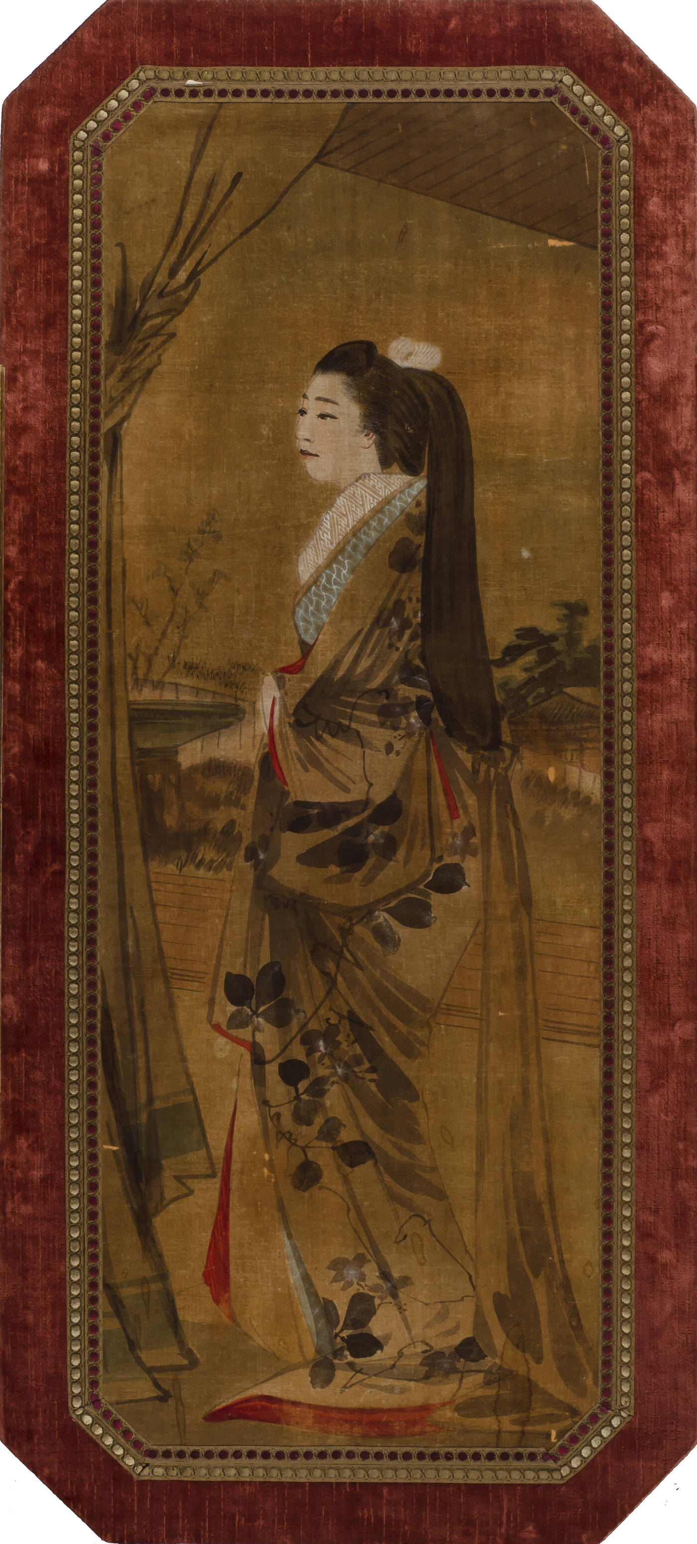 PITTORE ANONIMO - 'Ritratto femminile orientale'