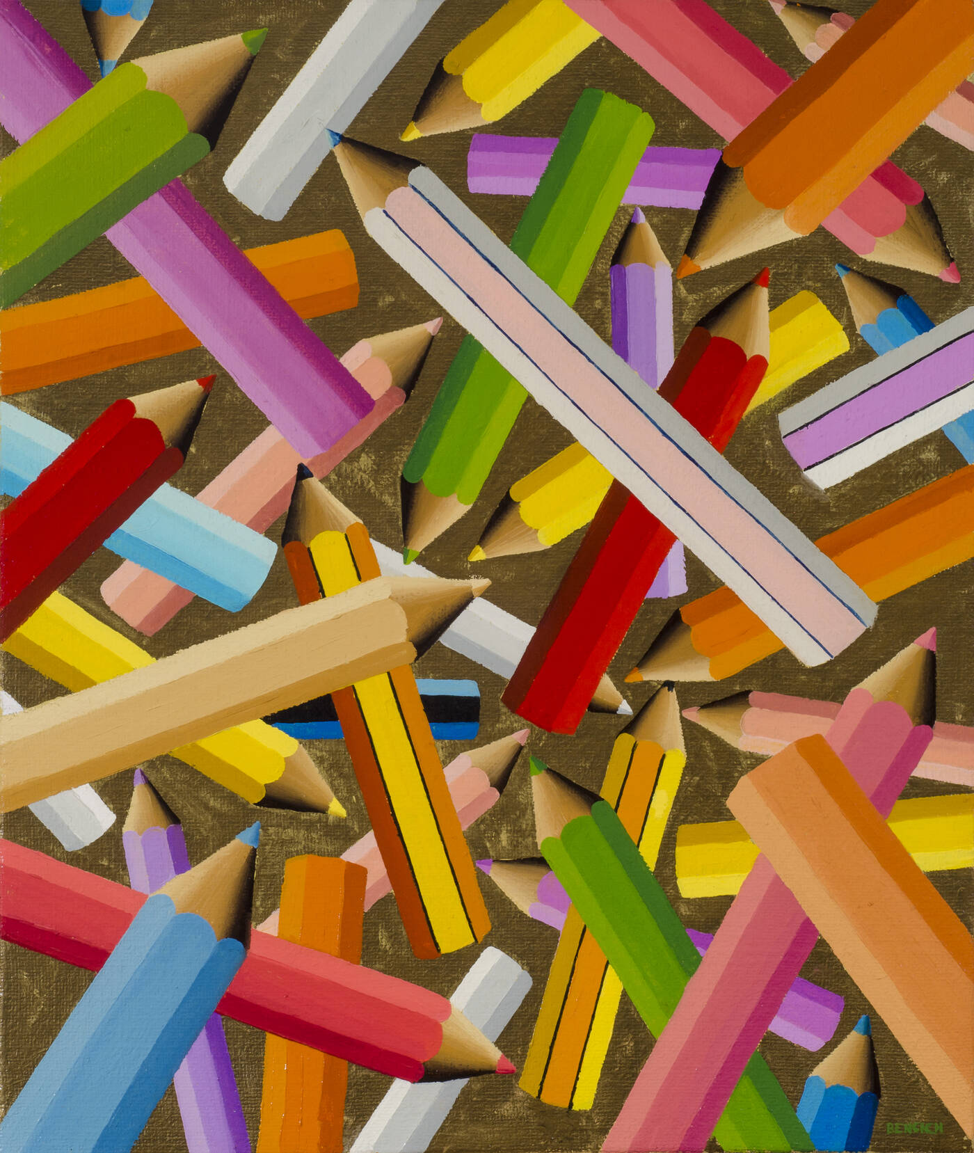 ANTONIO BENCICH - 'Pencils 017'<br>