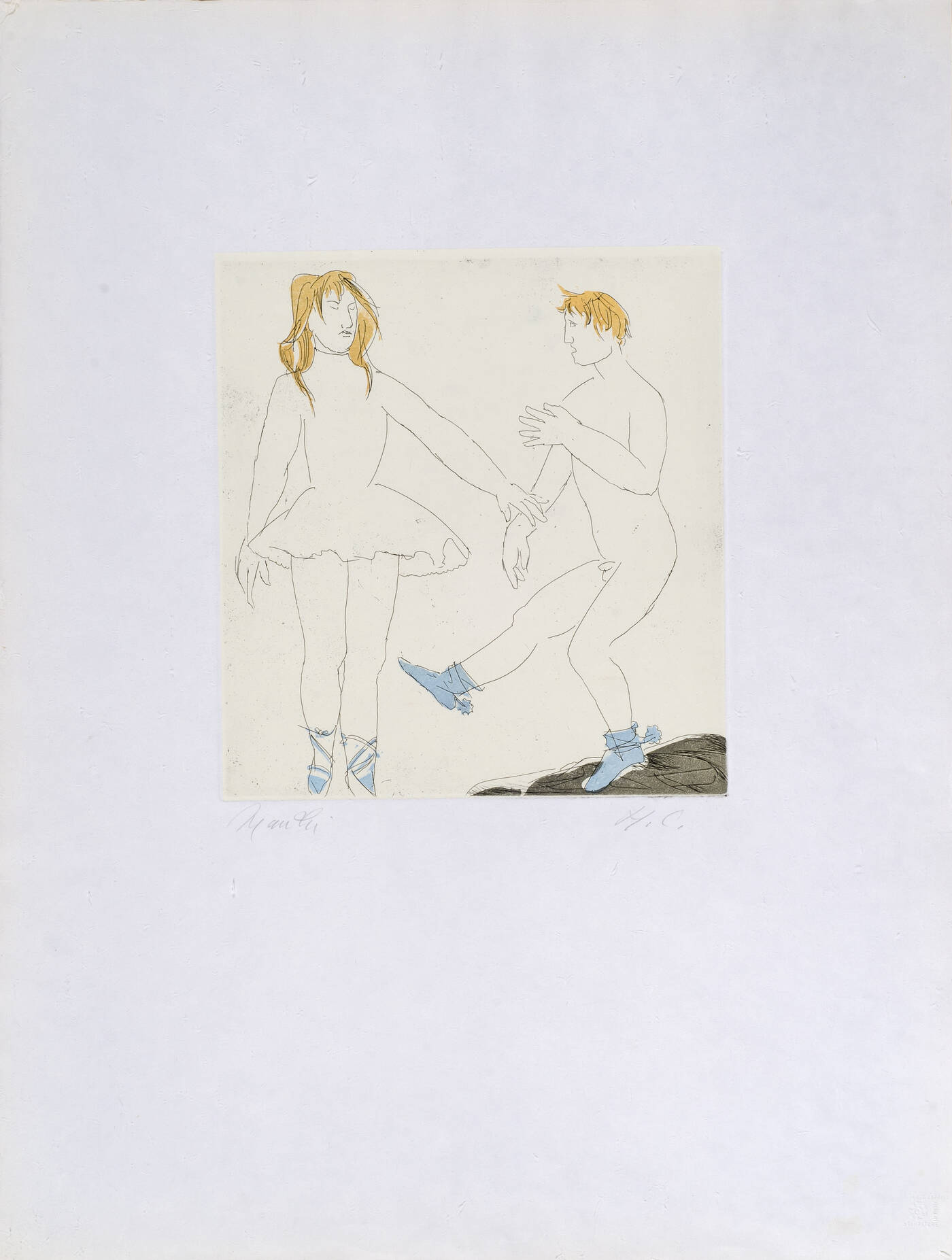 GIACOMO MANZU' - 'Senza titolo'