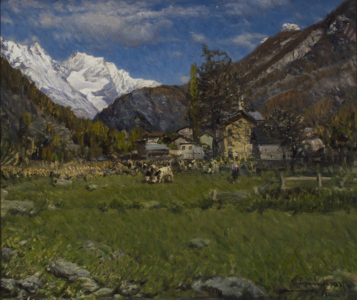 OTTORINO CAMPAGNARI - 'Valtournenche'