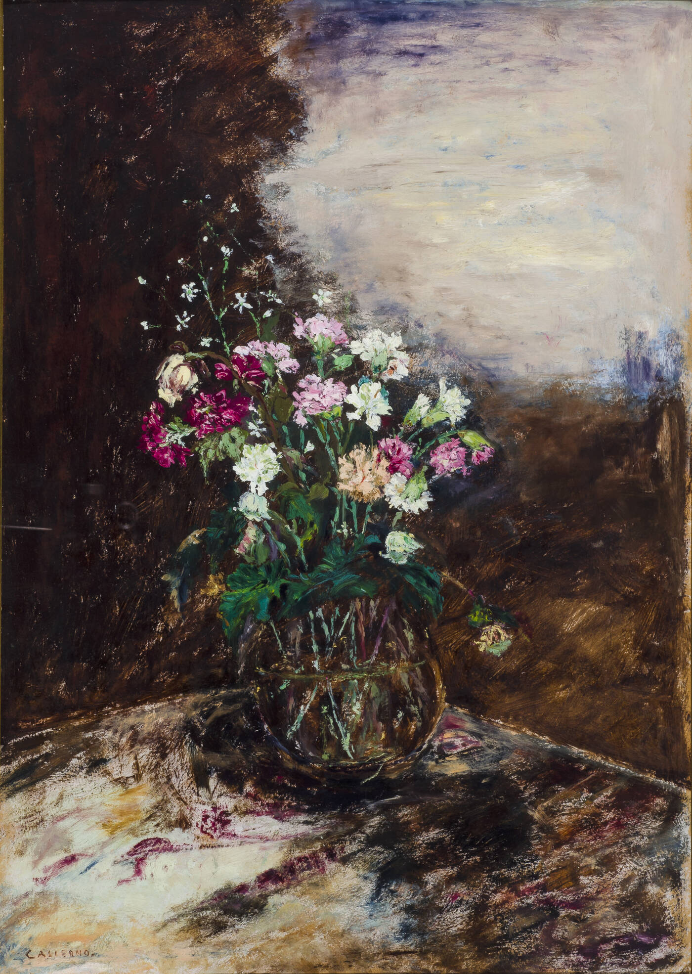 GIOSUE' CALIERNO - 'Fiori nel vaso' 1942
