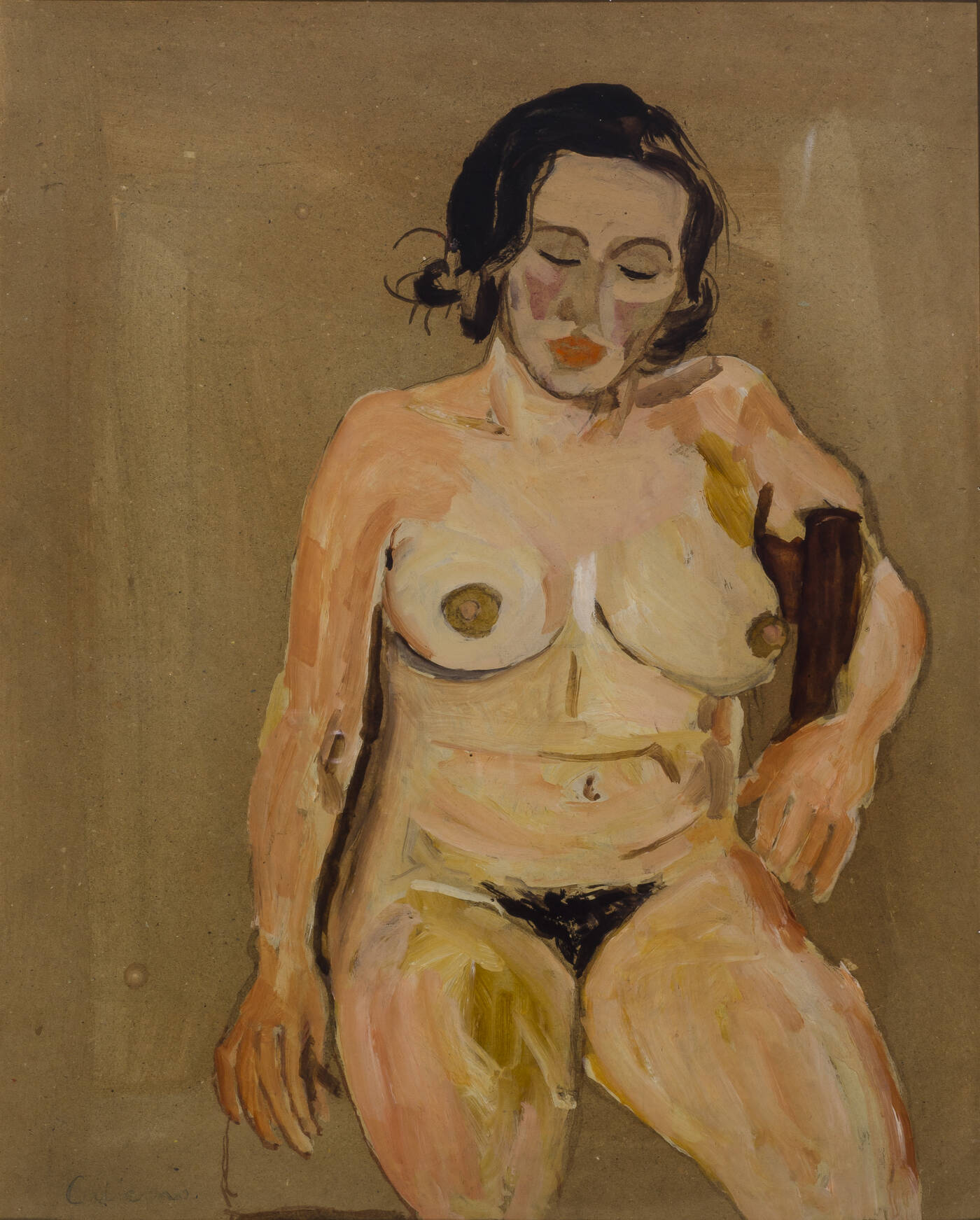 GIOSUE' CALIERNO - 'Nuda seduta'