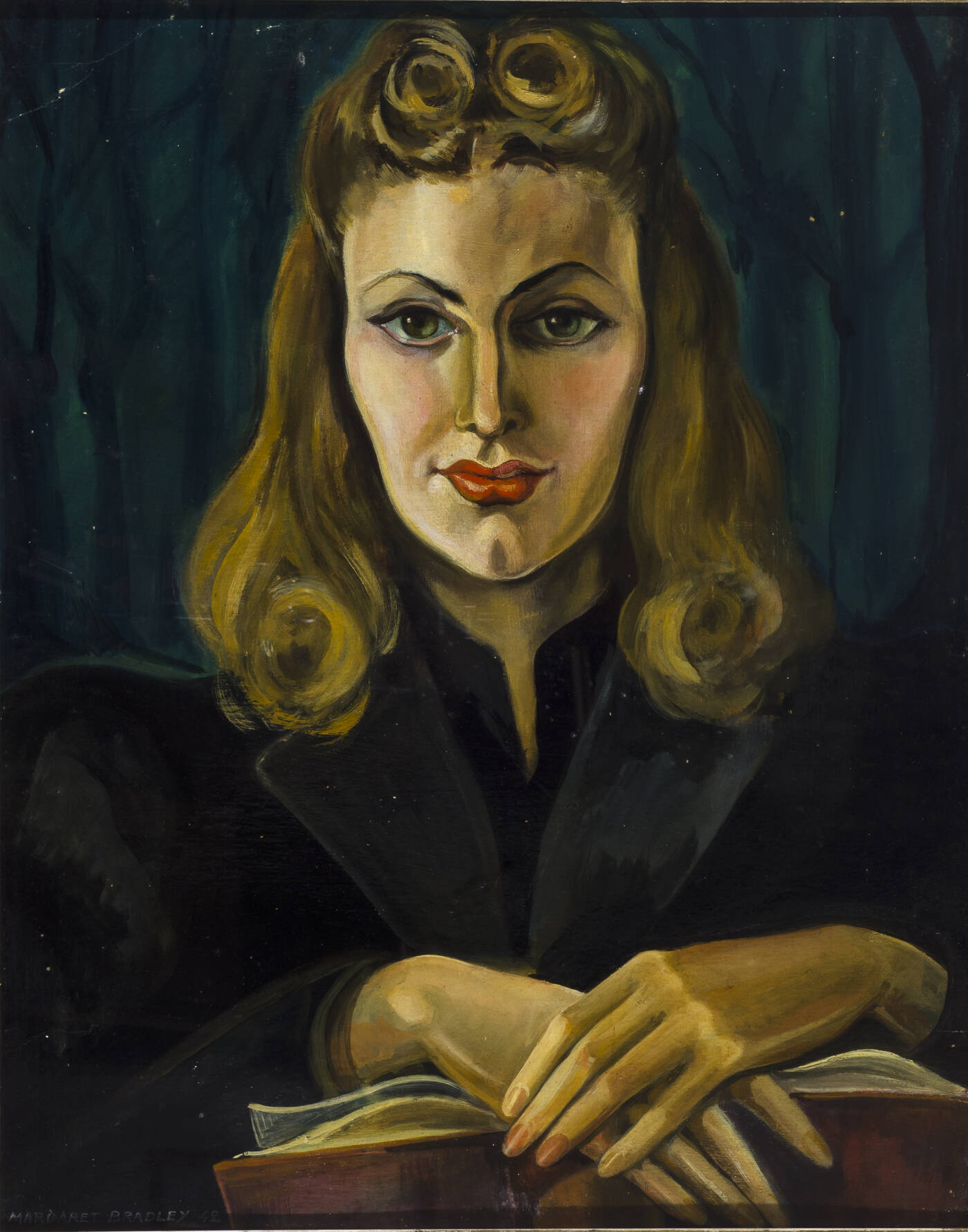 MARGARET BRADLEY - 'Ritratto di donna' 1942