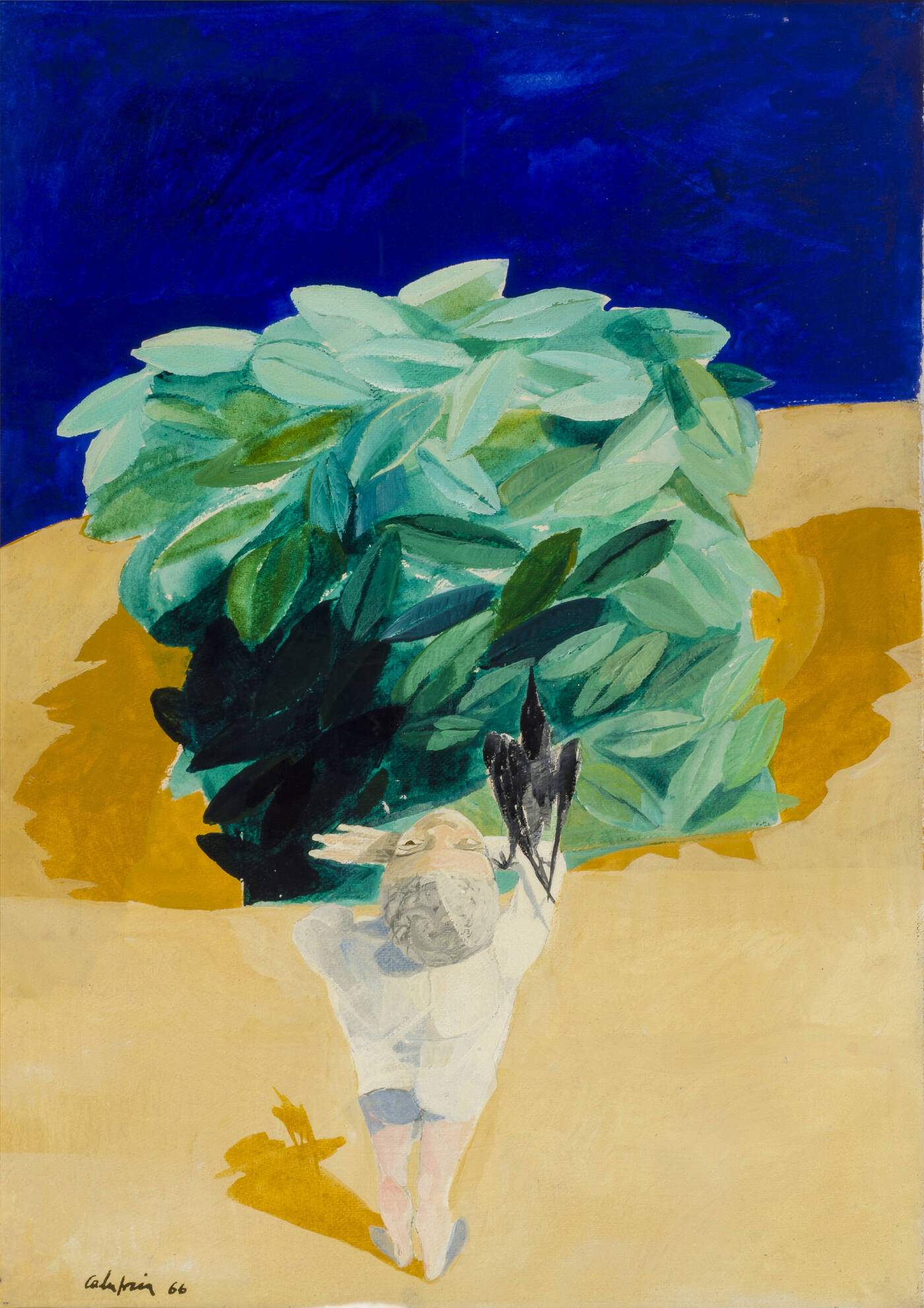 ENNIO CALABRIA - 'Albero sapiente' 1966