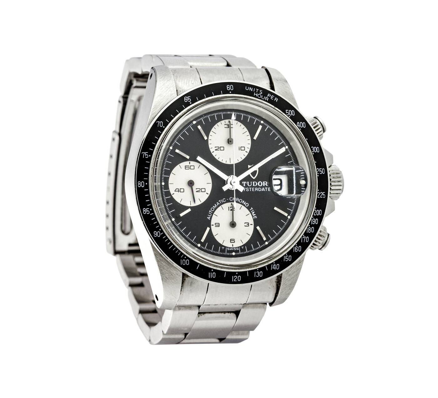 TUDOR - Cronografo a tre contatori, Oysterdate ref. 79160 'Big Block', anni '90