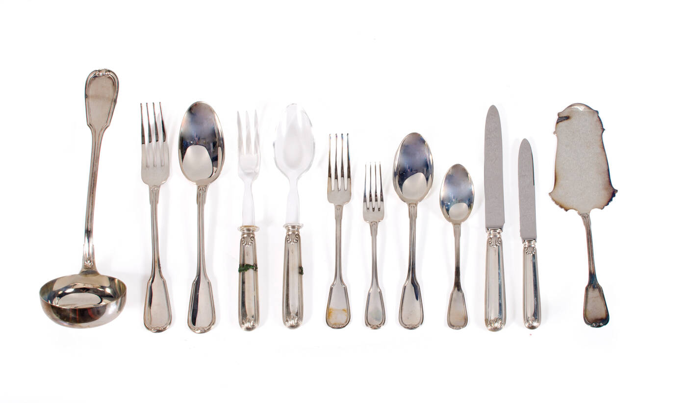 SERVIZIO DI POSATE IN ARGENTO