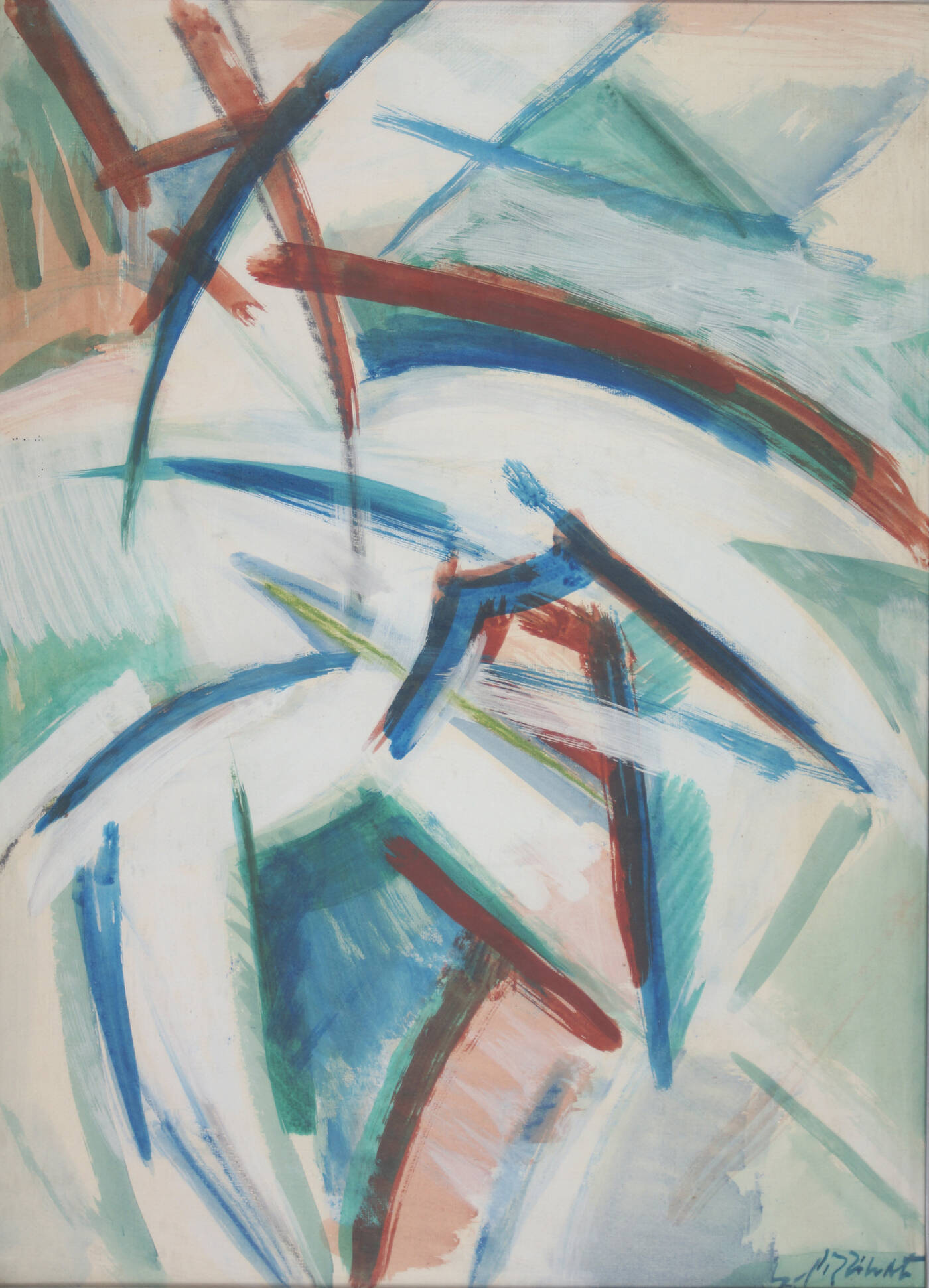 ARMANDO PIZZINATO - 'Senza titolo' 1975