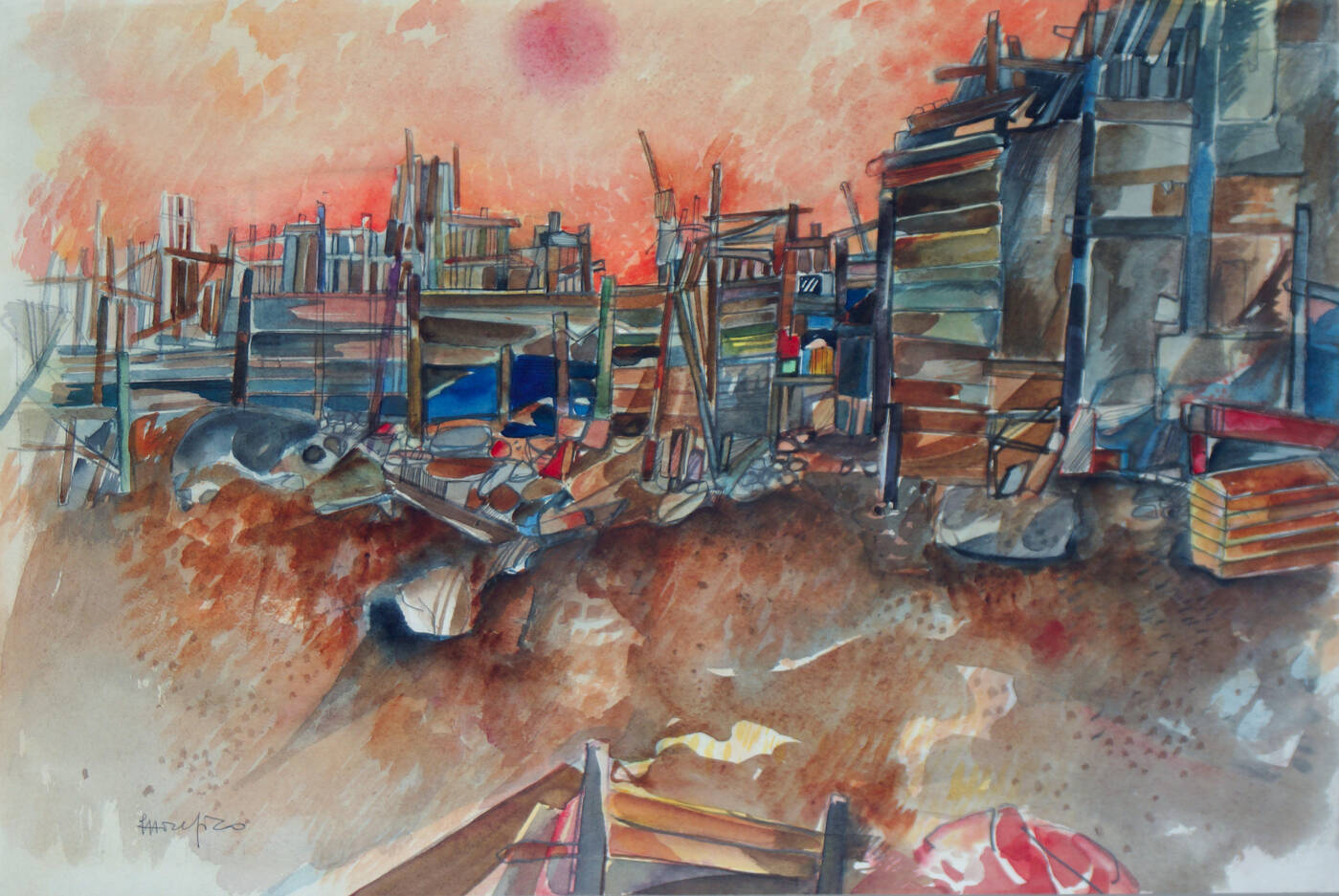 ETTORE FICO - 'Baraccopoli'