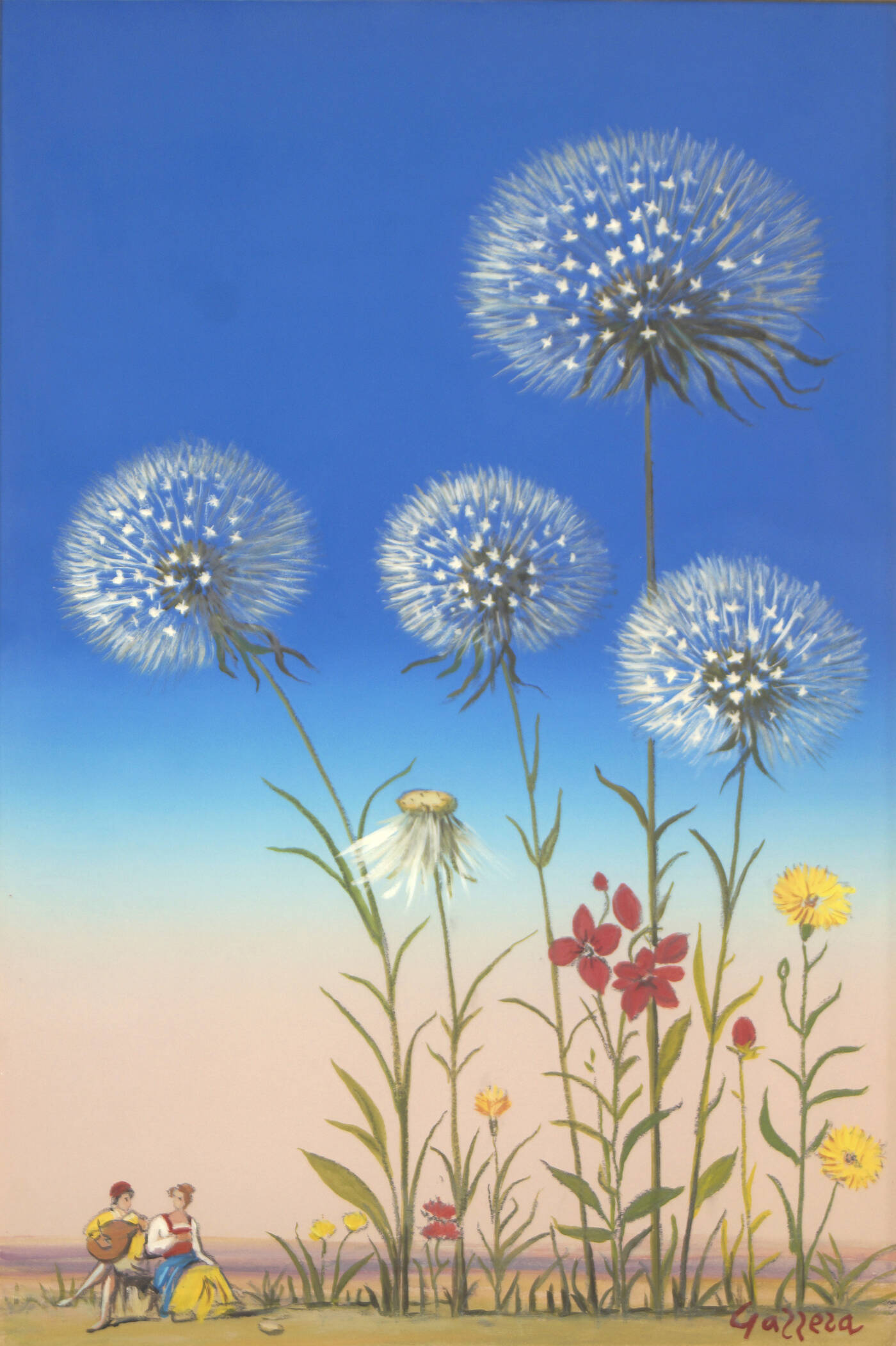 ROMANO GAZZERA - 'Serenata con fiori dei sospiri'