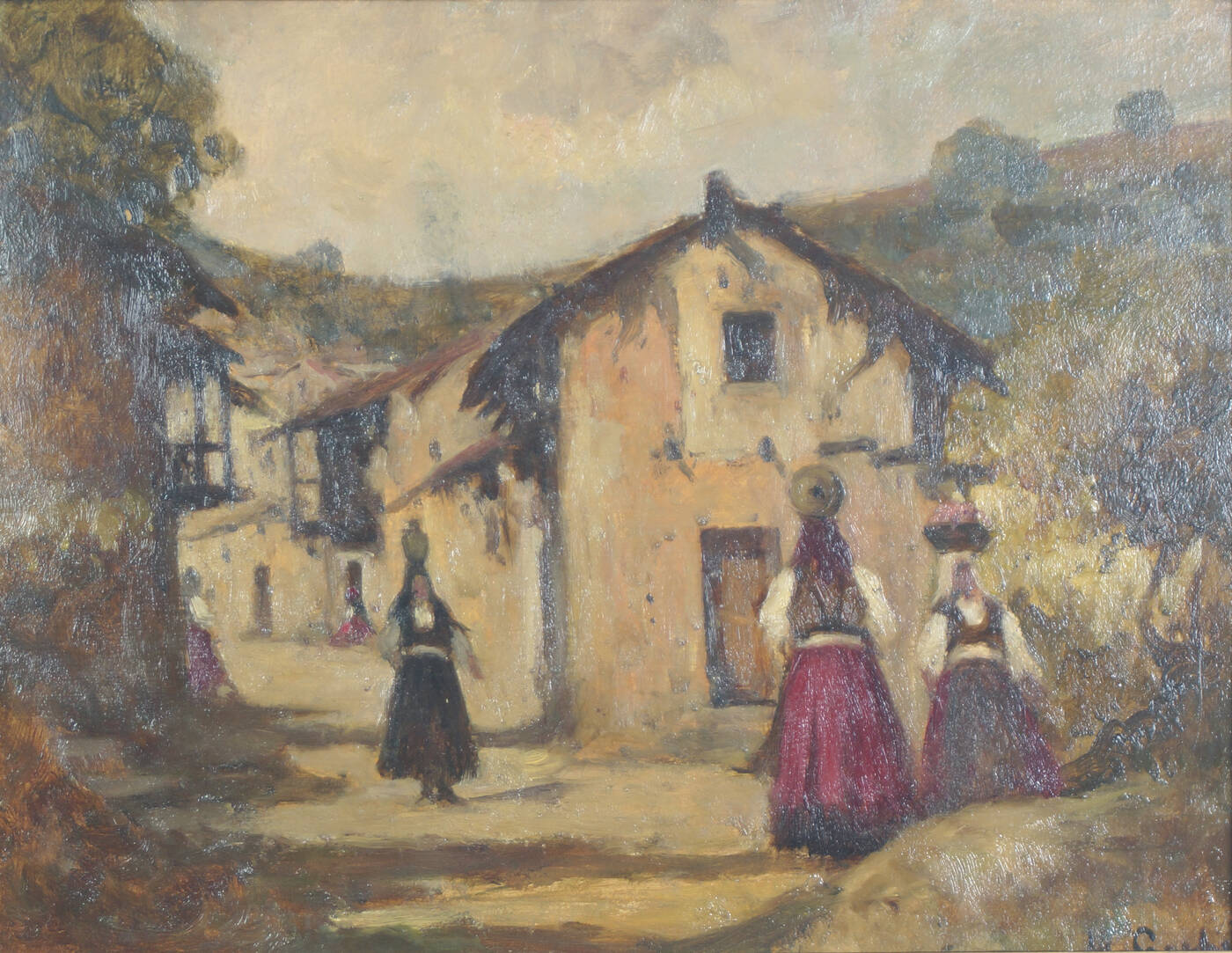 MARIO GACHET - 'Vecchie case a Tonara' 