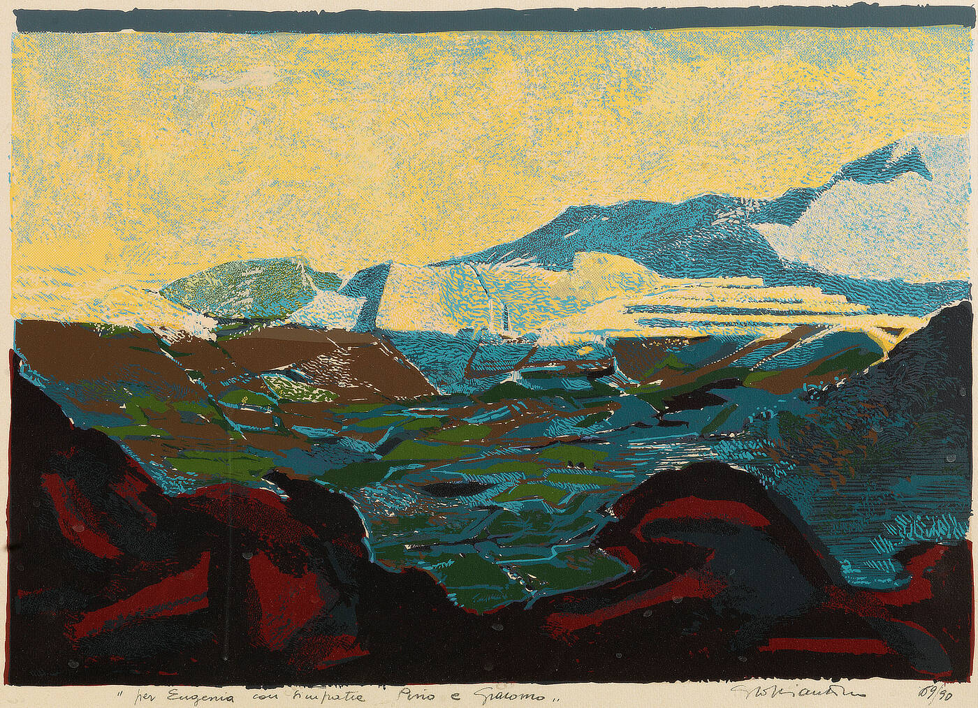 GIACOMO SOFFIANTINO - 'Paesaggio'